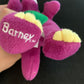 Vintage Barney the Dinosaur Plush Toy 25cm 10"