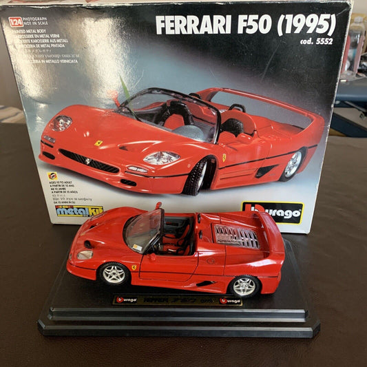 Bburago Ferrari F50 1995 1/24 Diecast Model