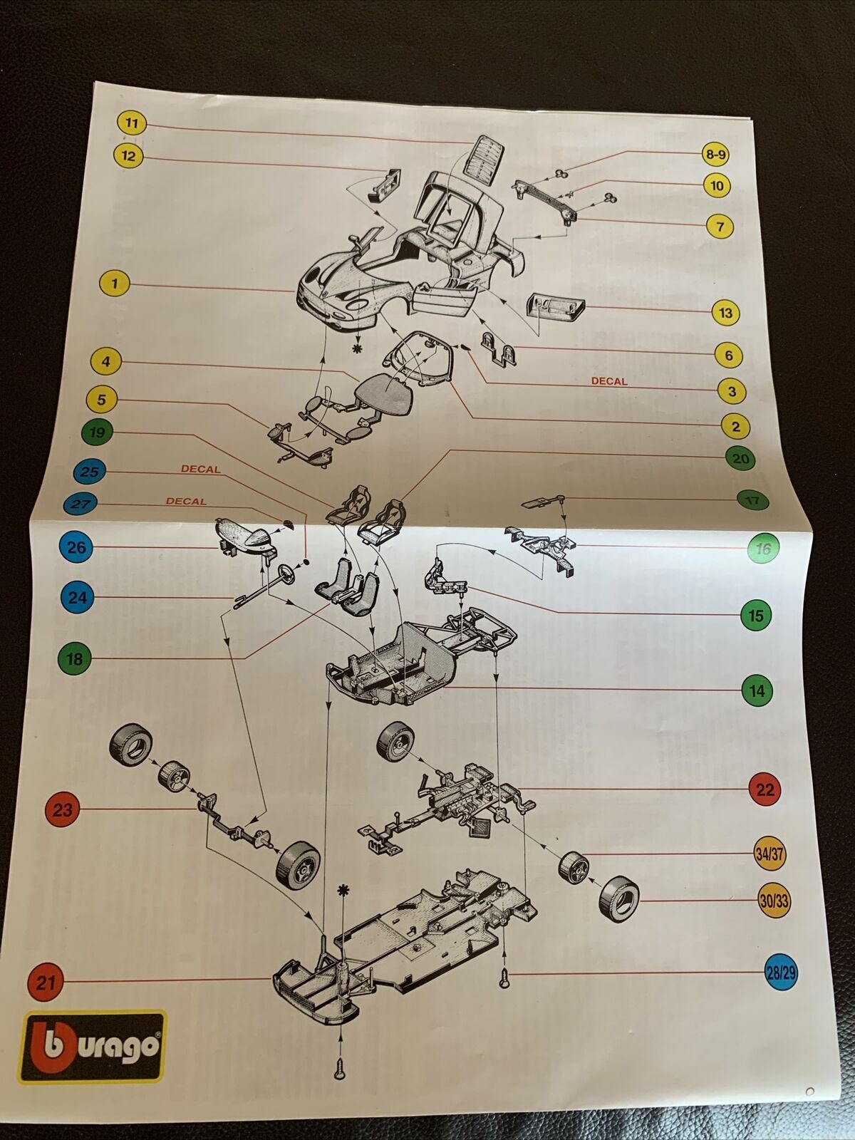 Bburago Ferrari F50 1995 1/24 Diecast Model