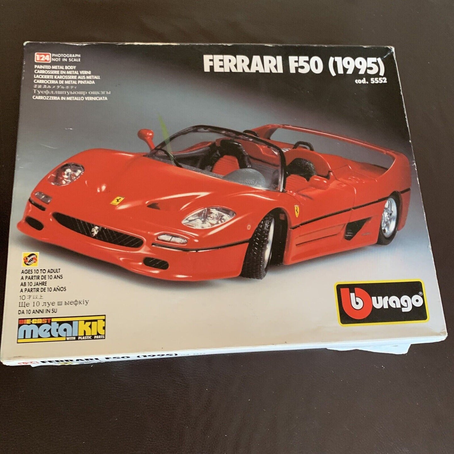 Bburago Ferrari F50 1995 1/24 Diecast Model