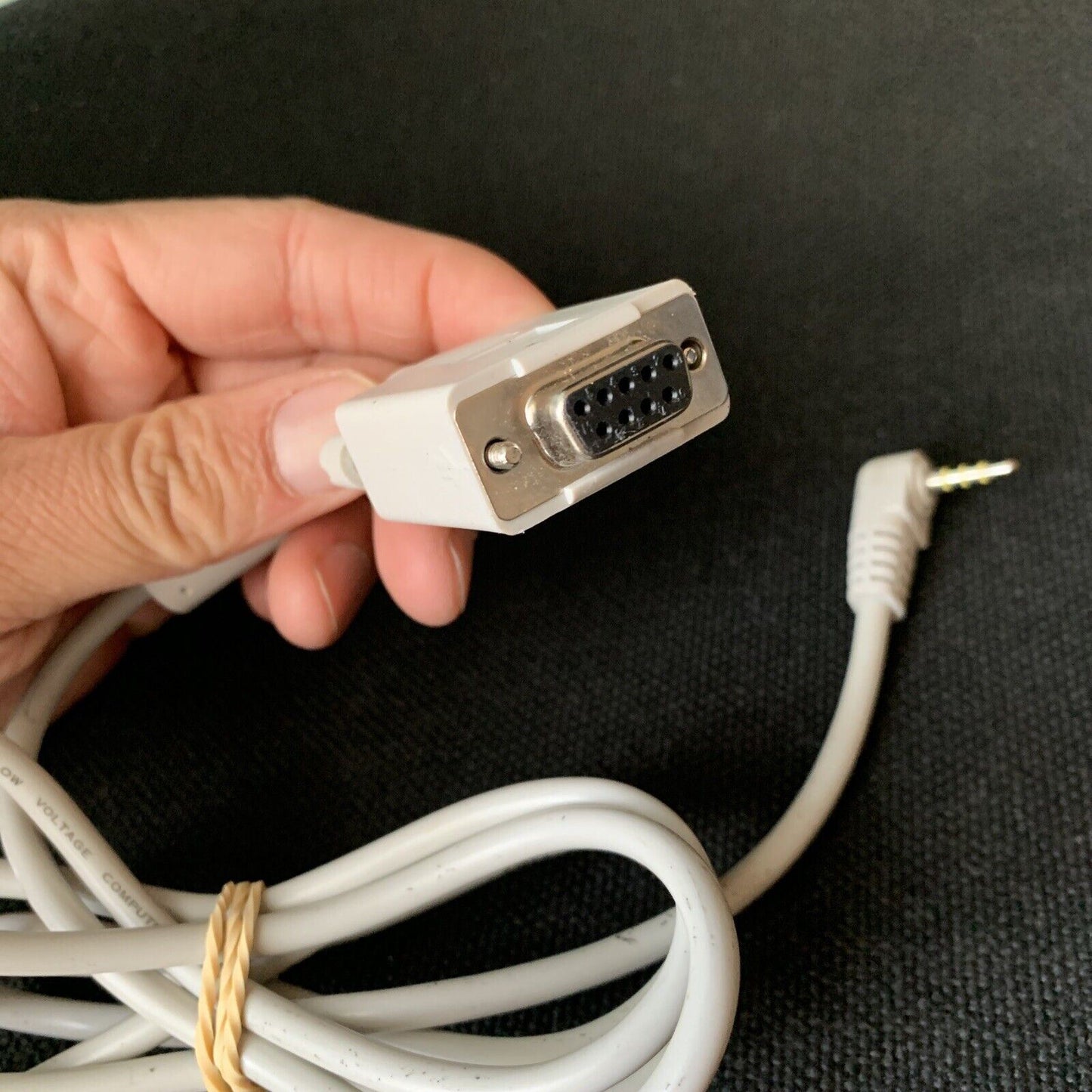 Serial RS232 DB9 Female 9-pin to 35mm Jack 1.3m