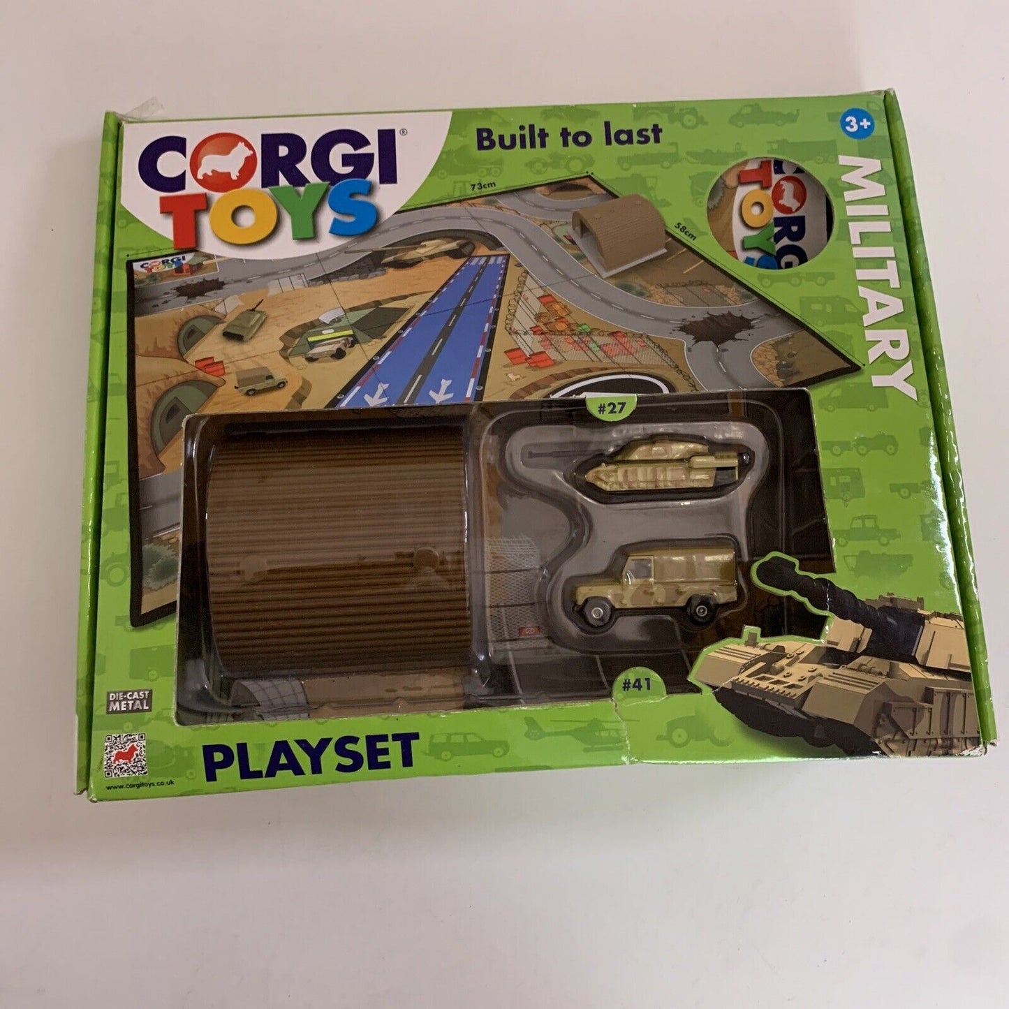 Corgi Toys Military Playset Tank & Truck NEW