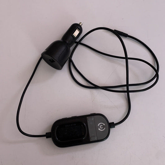 Belkin Tunecast Auto F8Z449-AU FM Transmitter & Cigarette USB Charger 3.5mm Jack