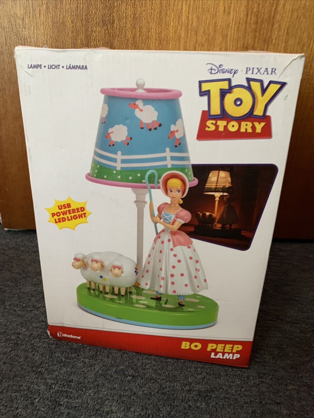 Official Toy Story Bo Peep Lamp USB Powered Light