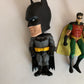 3x Batman, Robin & Batmobile Action Figure - Bobble head, Money Box, Action Fig
