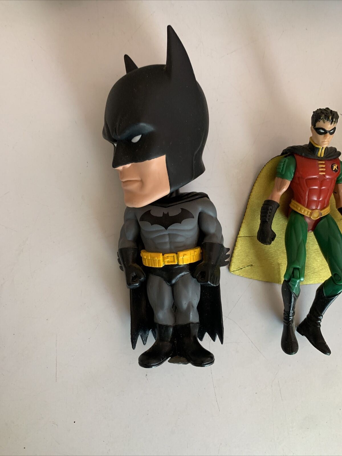 3x Batman, Robin & Batmobile Action Figure - Bobble head, Money Box, Action Fig