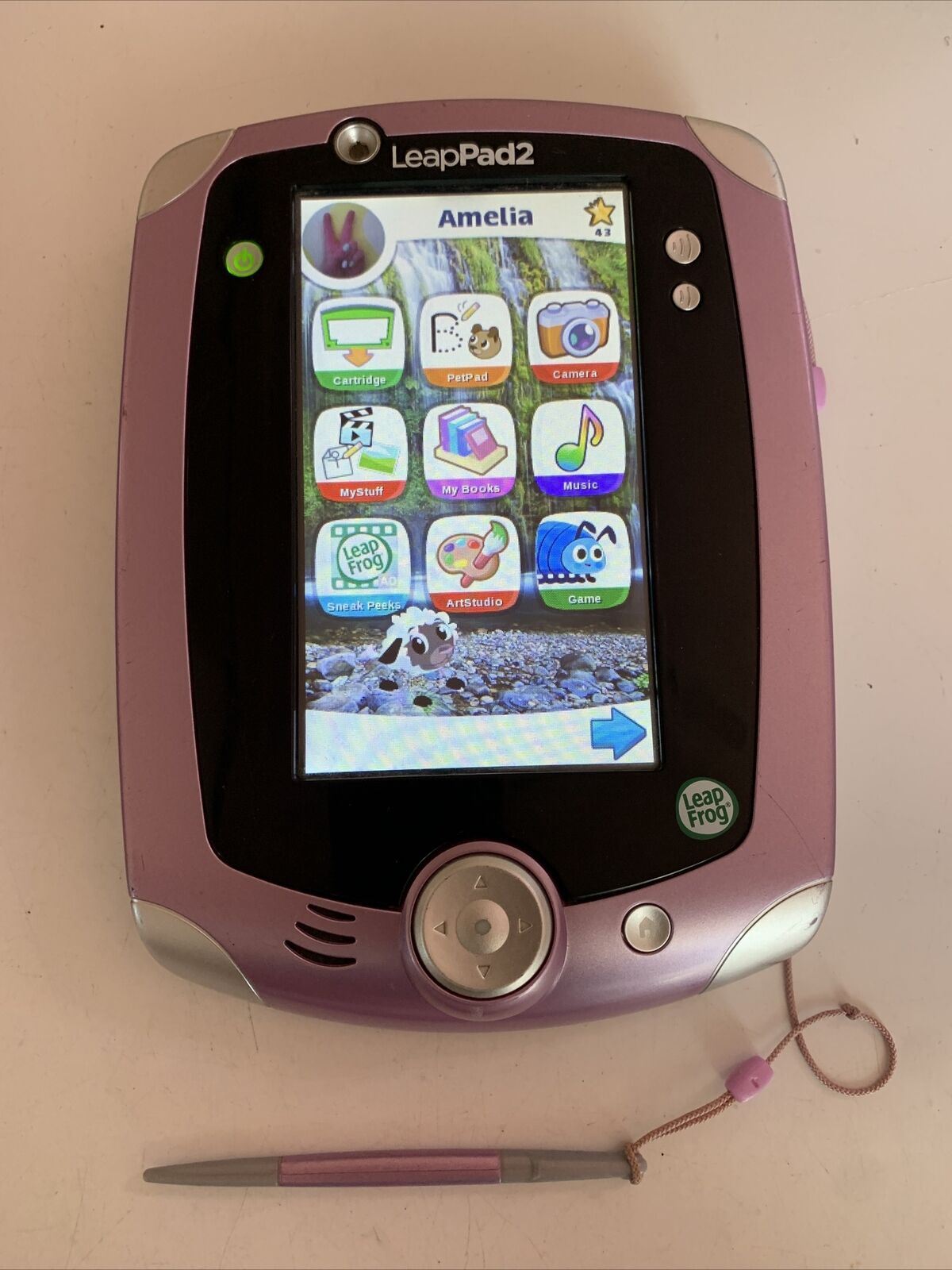 Leap Frog Leap Pad 2 Explorer Kids Learning Tablet Purple