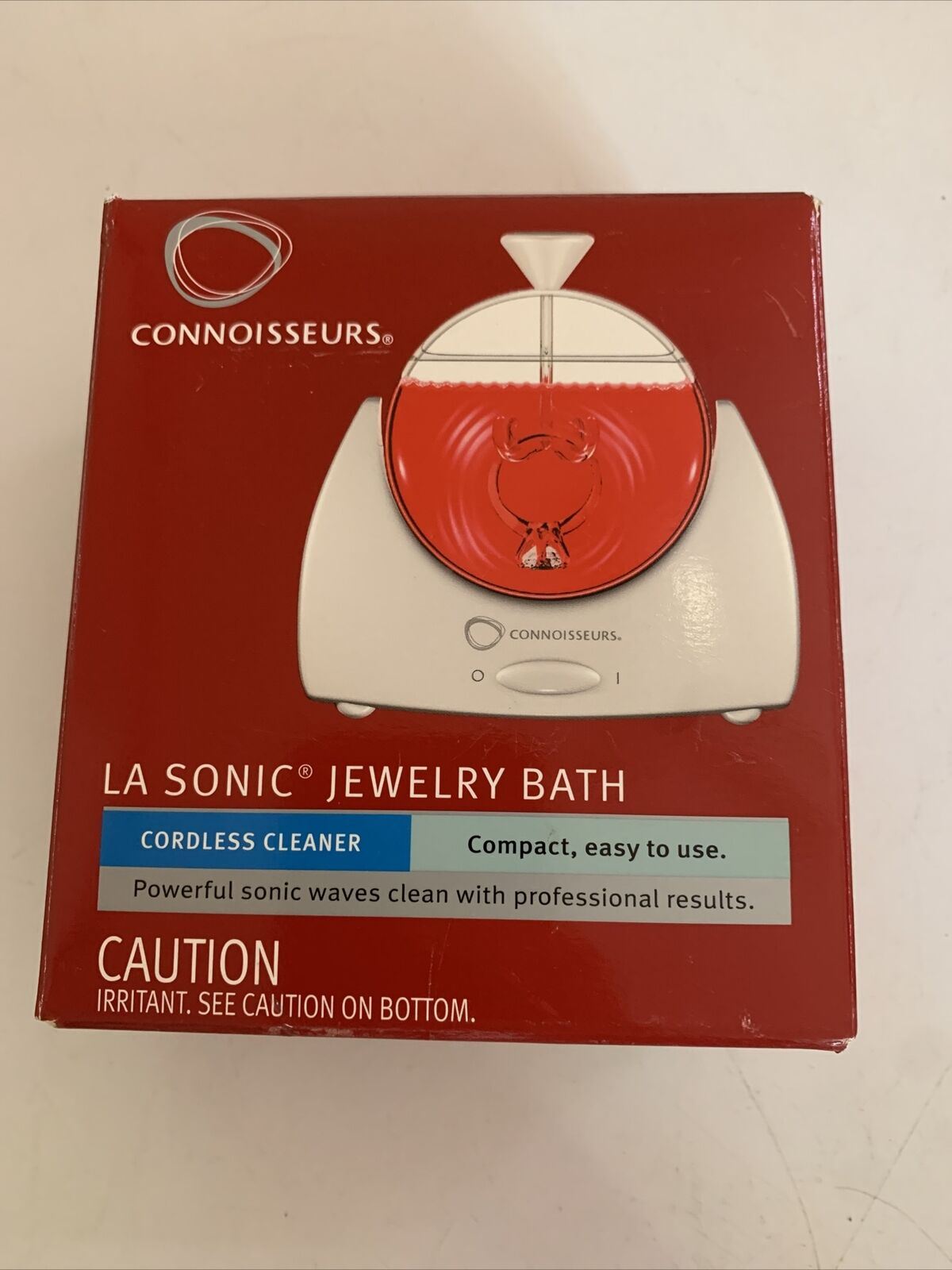 Connoisseurs LA Sonic Jewelry Bath Cordless Jewellery Cleaner