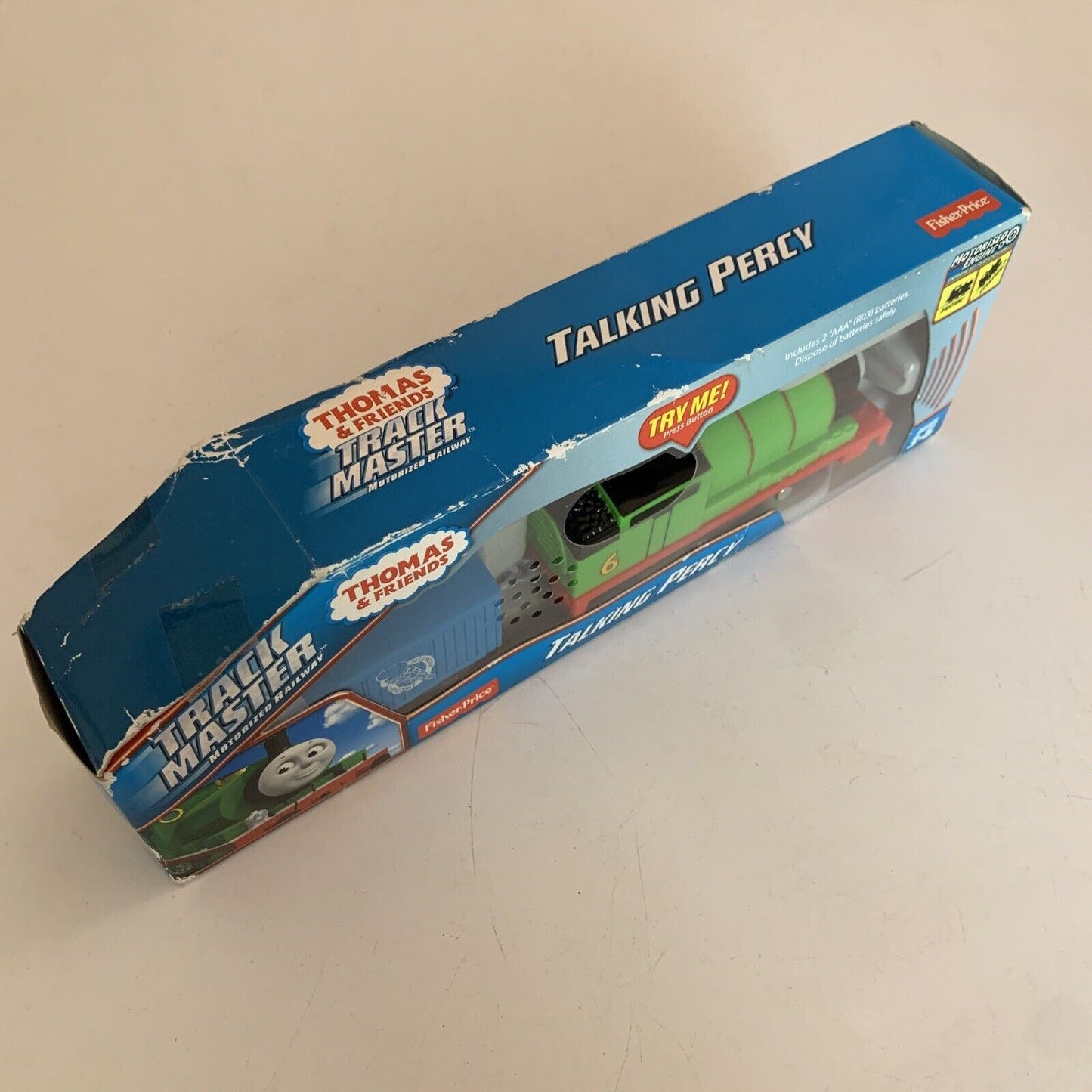 Thomas & Friends Talking Percy Track Master with Motorised Engine DGX54 NEW