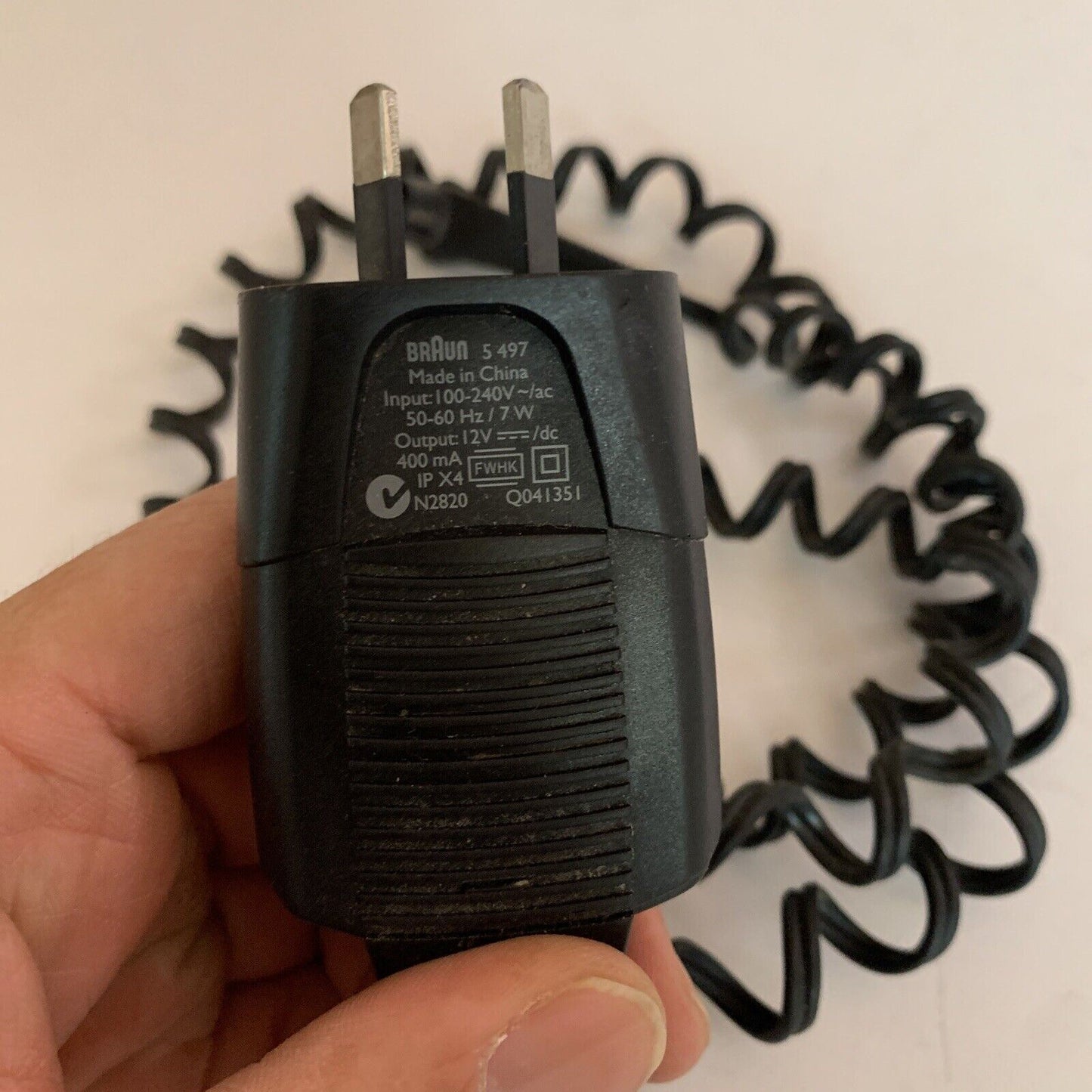 Genuine Braun 5497 Charger for Shaver