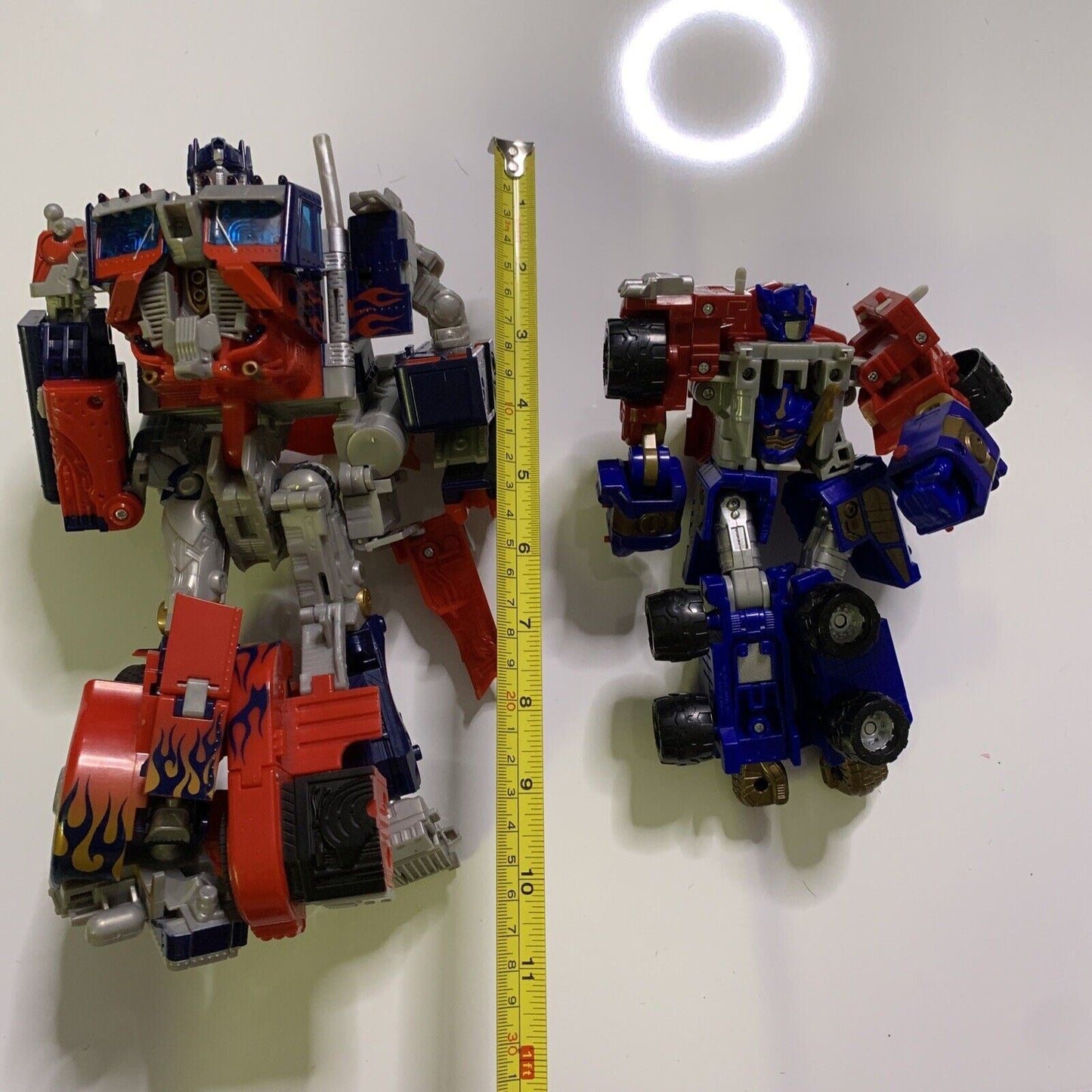 2x Optimus Prime Transformers Hasbro Takara 2006 10" Transformer Armada 8"