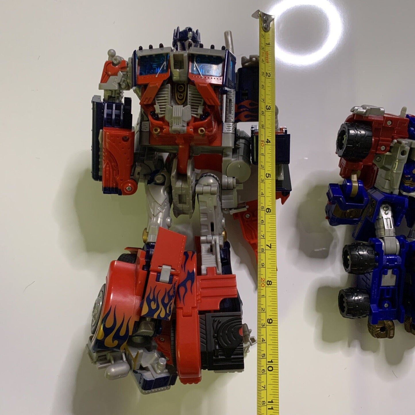 2x Optimus Prime Transformers Hasbro Takara 2006 10" Transformer Armada 8"