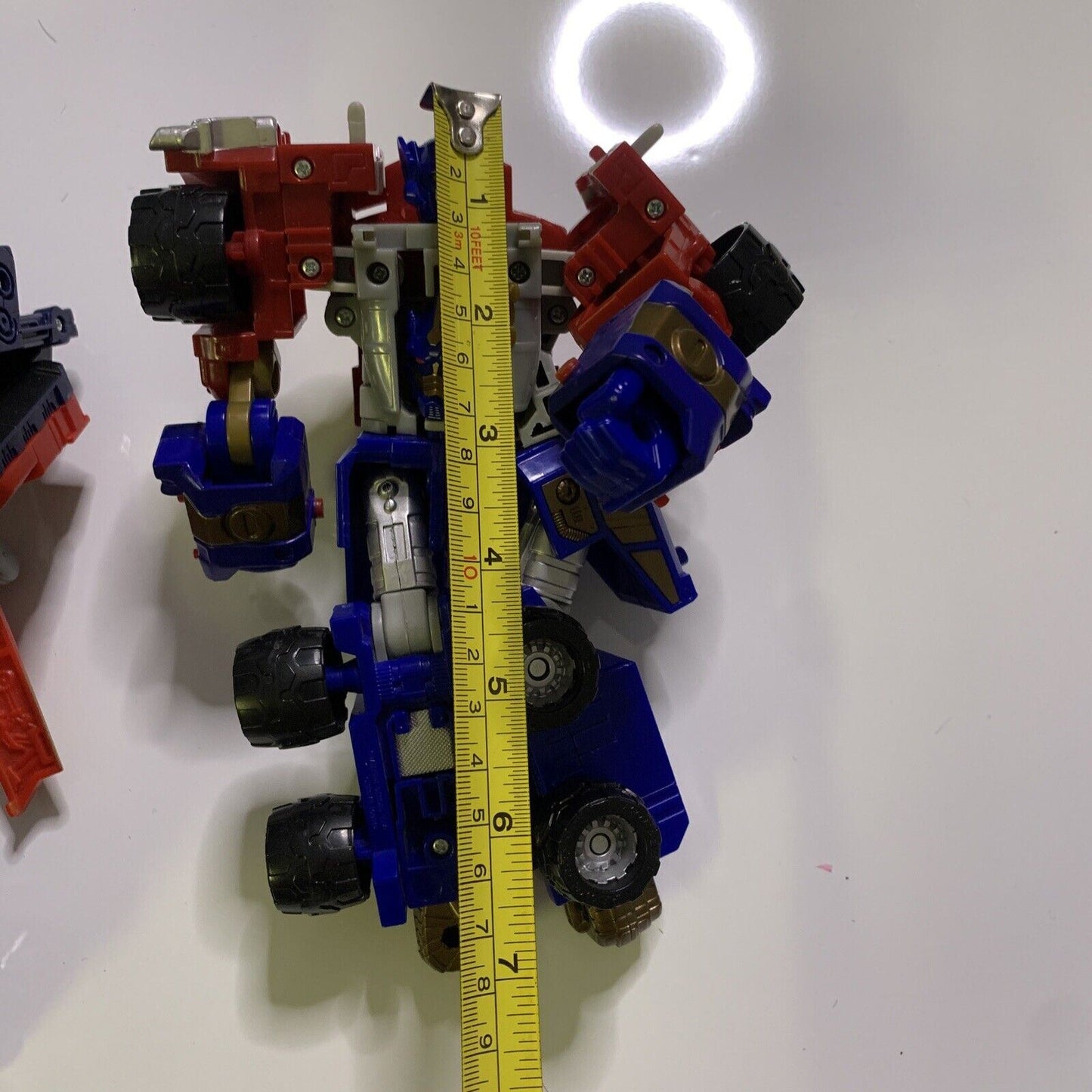 2x Optimus Prime Transformers Hasbro Takara 2006 10" Transformer Armada 8"