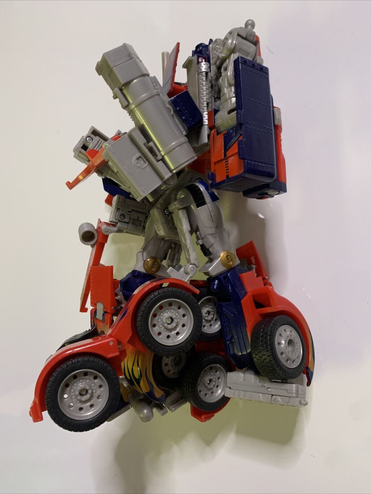 2x Optimus Prime Transformers Hasbro Takara 2006 10" Transformer Armada 8"