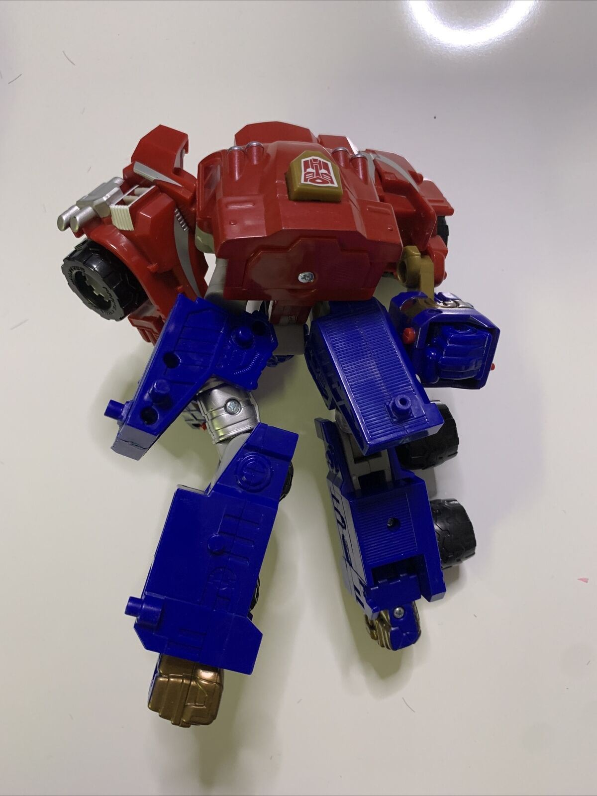 2x Optimus Prime Transformers Hasbro Takara 2006 10" Transformer Armada 8"