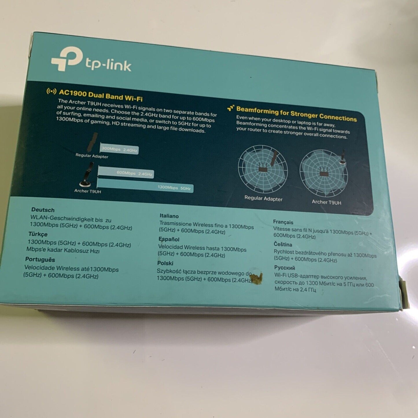 TP-LINK Archer T9uh Ac1900 Wireless Dual Band USB Adapter