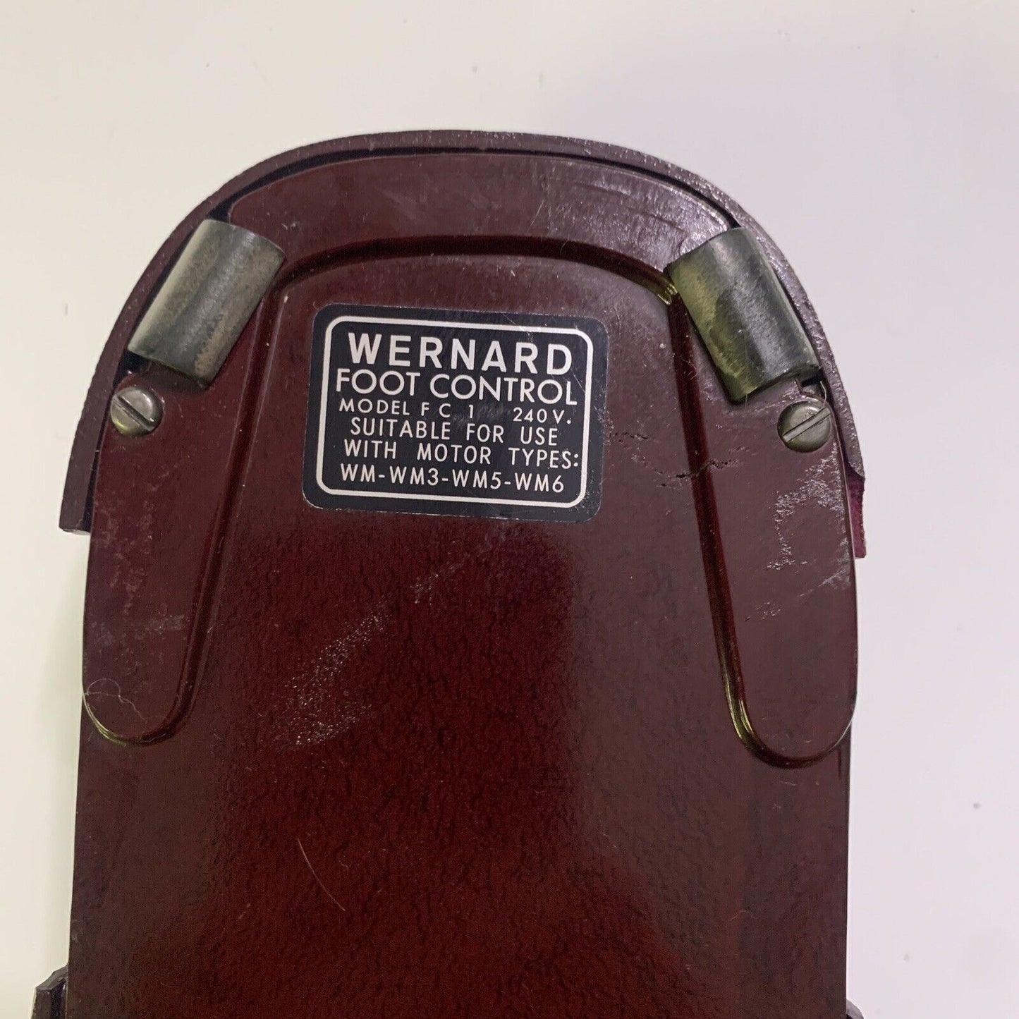 Wernard Foot Control Model FC1 240V – Retro Unit