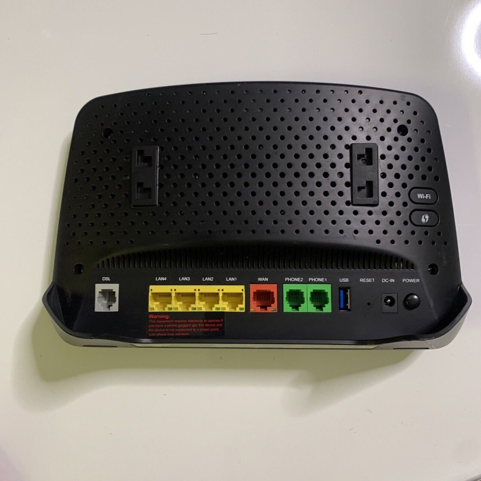 Optus Gateway Fast 3864V3 HP Wireless Modem Router NBN Compatible VoIP ...