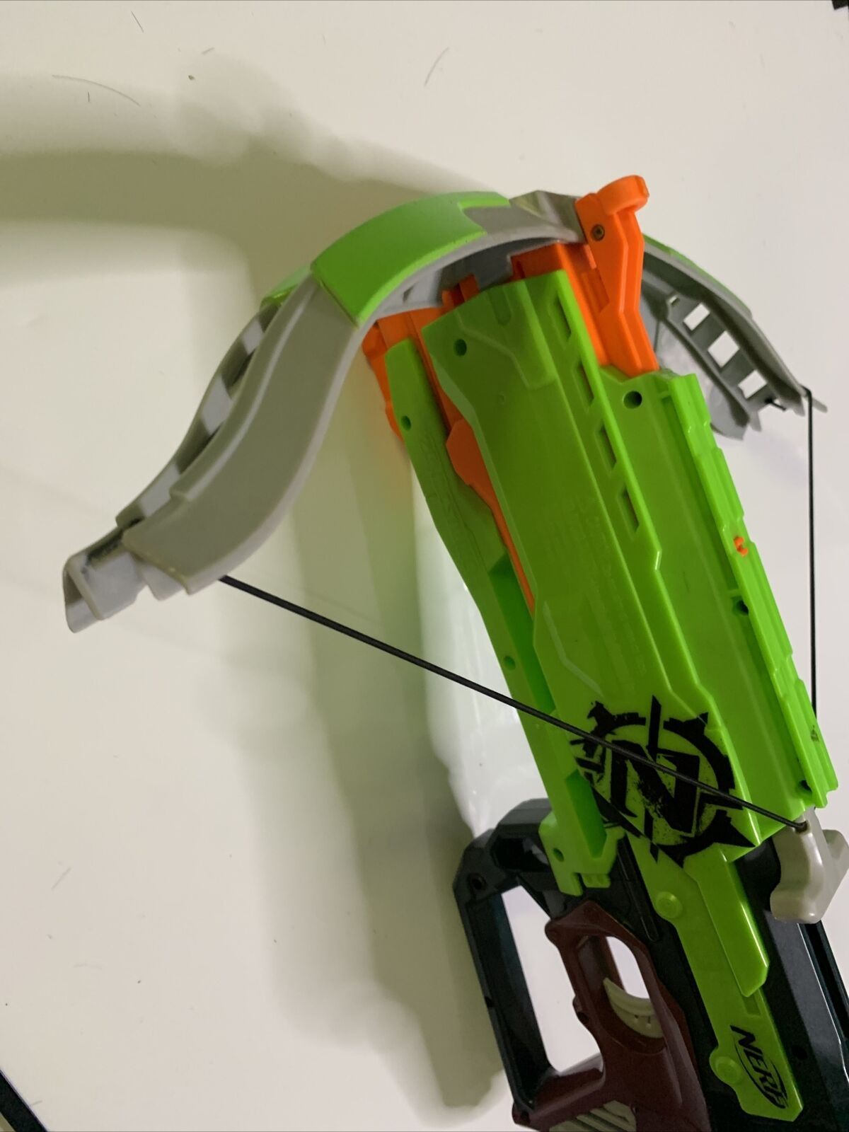 NERF Zombie Strike Crossfire Bow Blaster