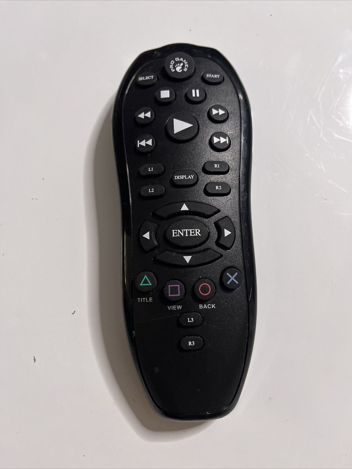 Ps3 Remote Control Tv PlayStation PS3 Remote Control Pro Gamer Model 34632 *missing dongle ...