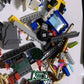 Bulk Genuine Lego Mixed Set 980g Boat Car Wheels Police Plane Pieces
