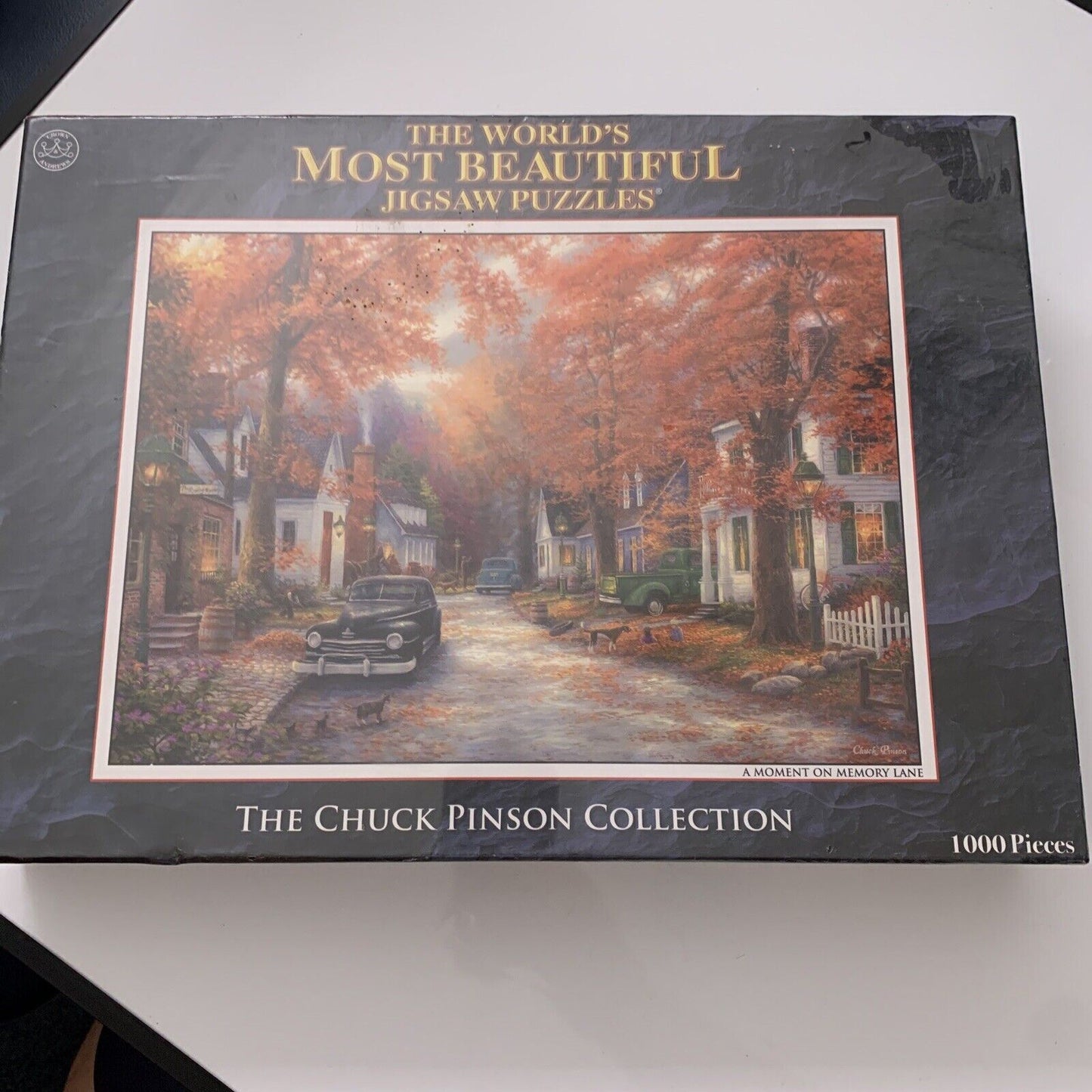 *New Sealed* Chuck Pinson - A Moment On Memory Lane 1000 Piece Jigsaw Puzzle