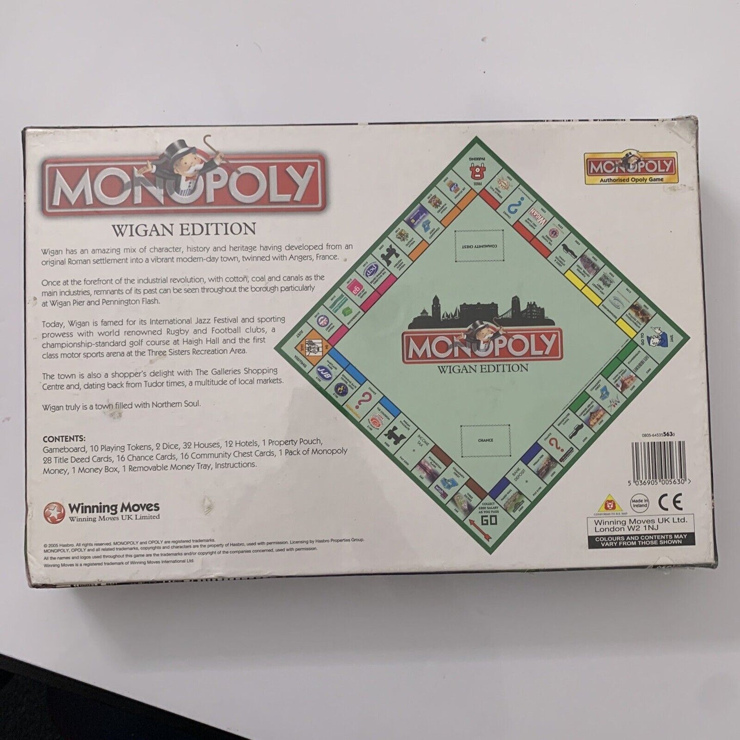 *New Sealed* Monopoly Wigan Edition Rare Limited