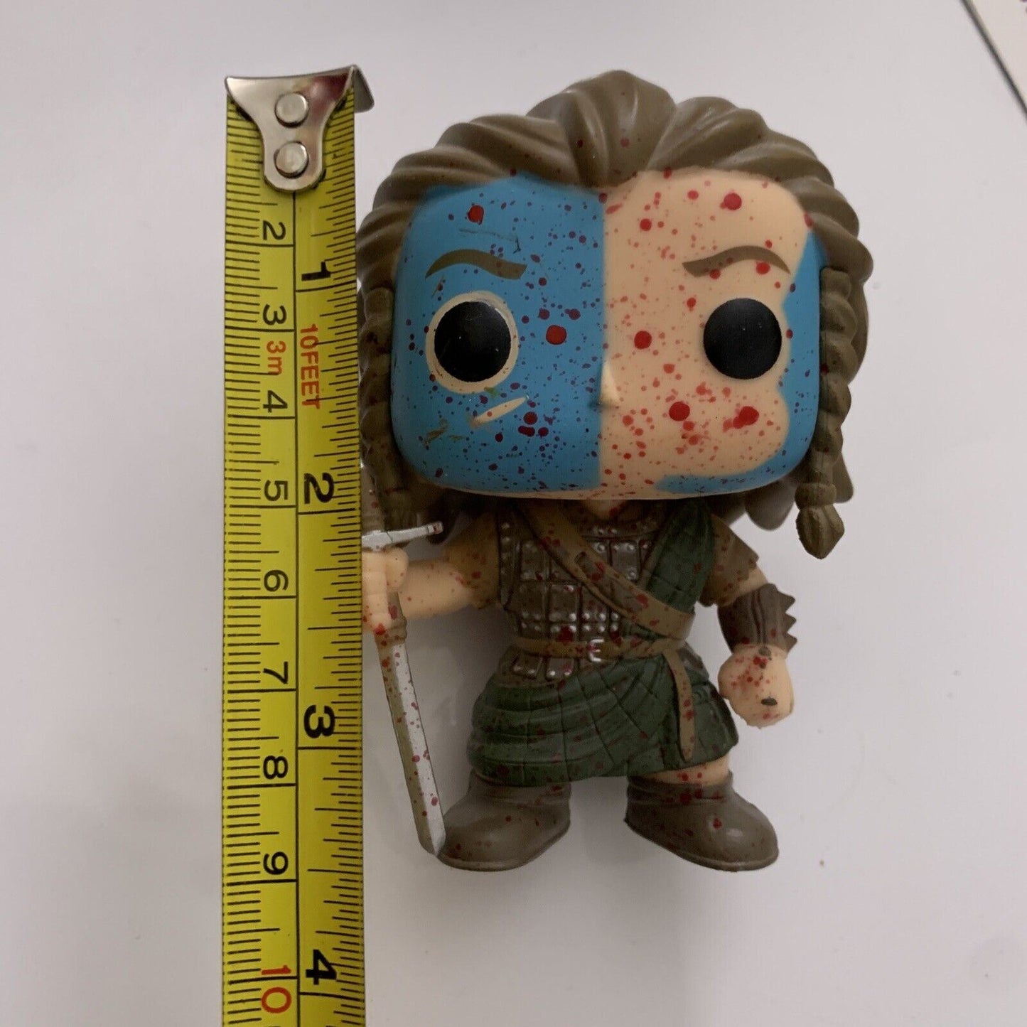 William Wallace Braveheart Blood Splattered Face #368 Funko Pop! Vinyl RARE