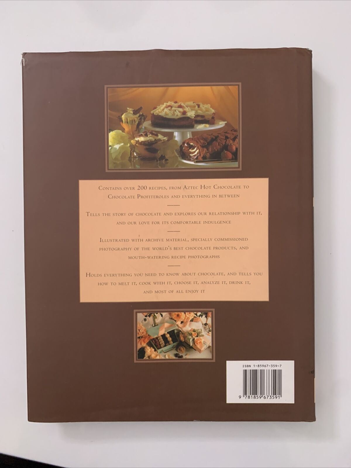 The Ultimate Encyclopedia of Chocolate by Christine McFadden & France Hardcover