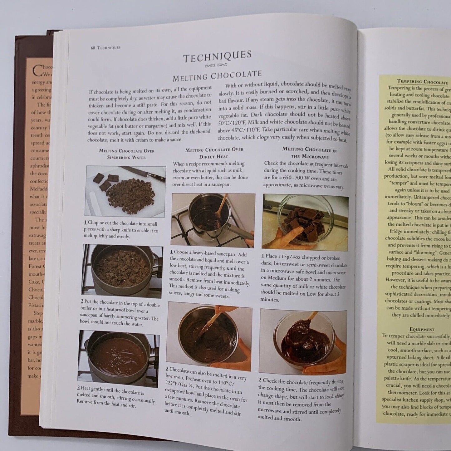 The Ultimate Encyclopedia of Chocolate by Christine McFadden & France Hardcover