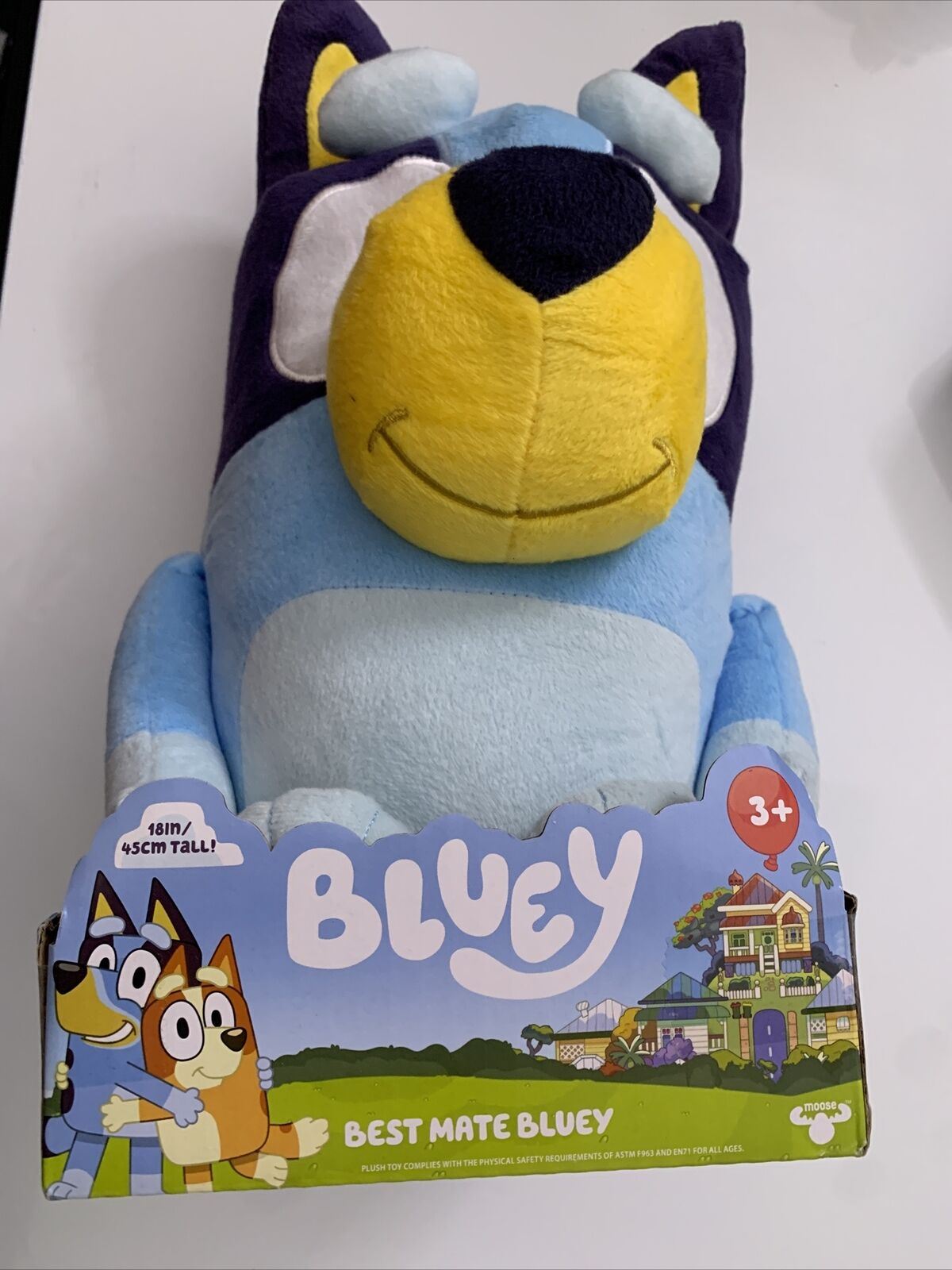 Bluey Best Mate Bluet 18" 45cm Tall Plush Toy NEW