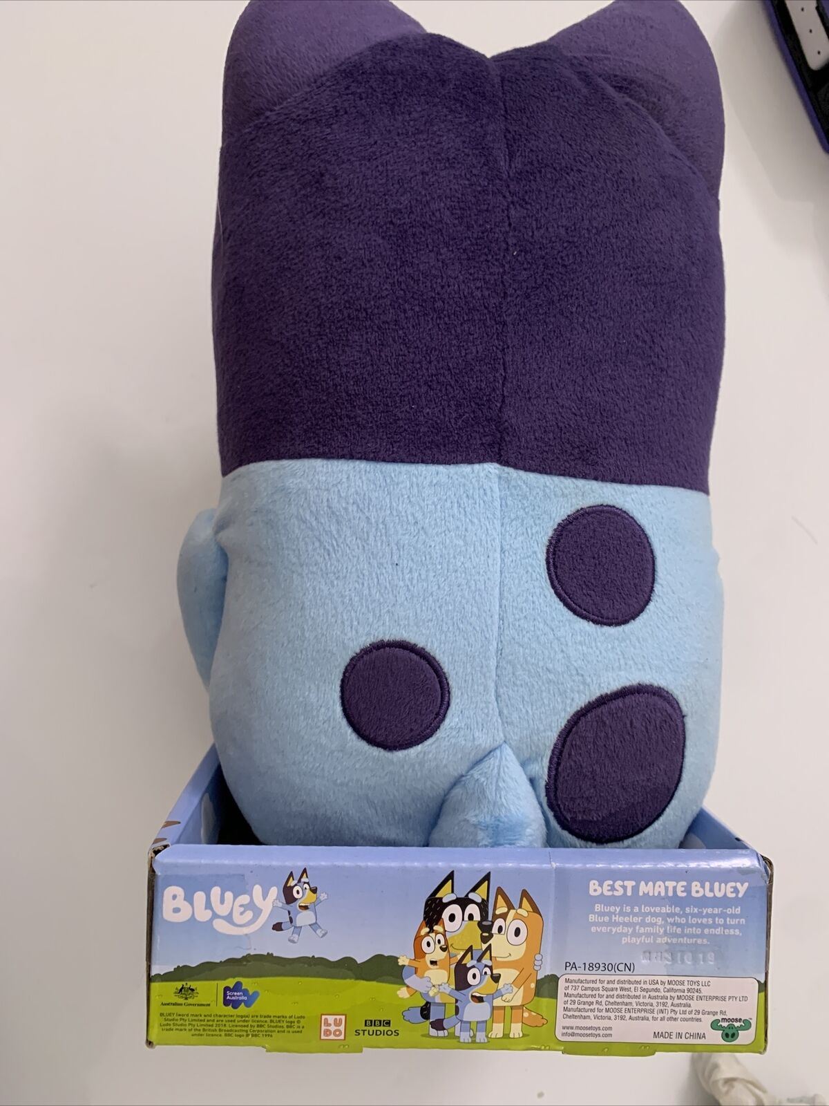 Bluey Best Mate Bluet 18" 45cm Tall Plush Toy NEW