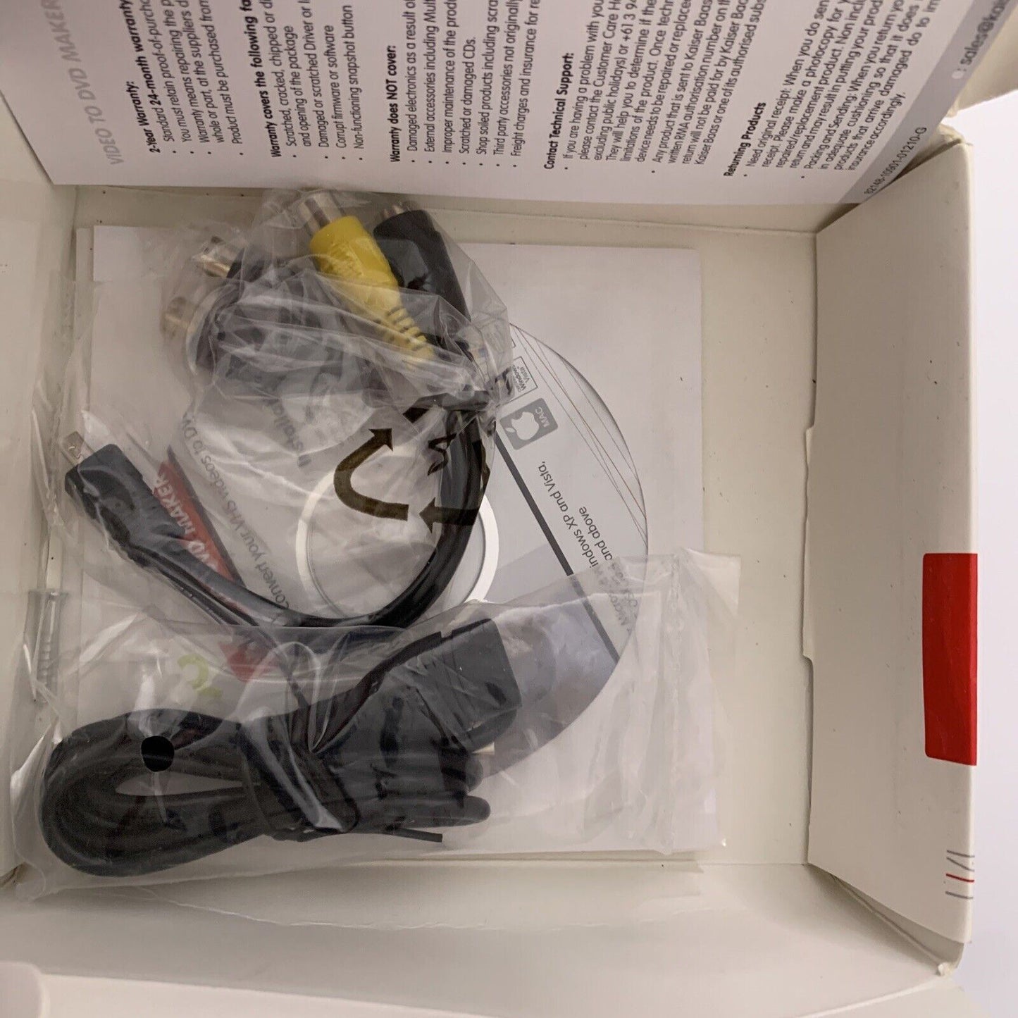 Kaiser Baas Video to DVD Maker Video Composite SVideo PAL & NTSC Capt