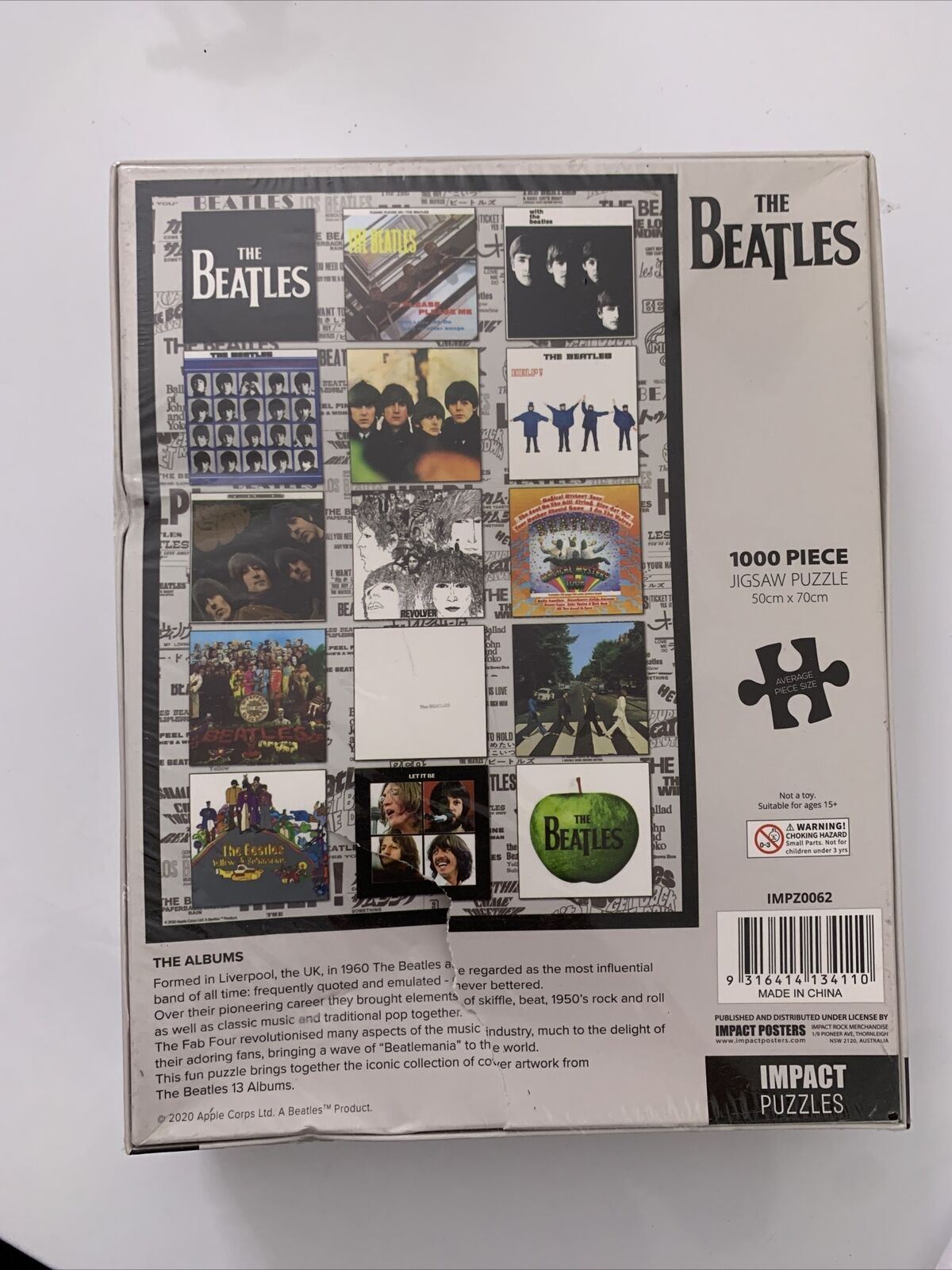 *New Sealed* The Beatles - The Albums Jigsaw Puzzle 1000 Pieces 50x70cm