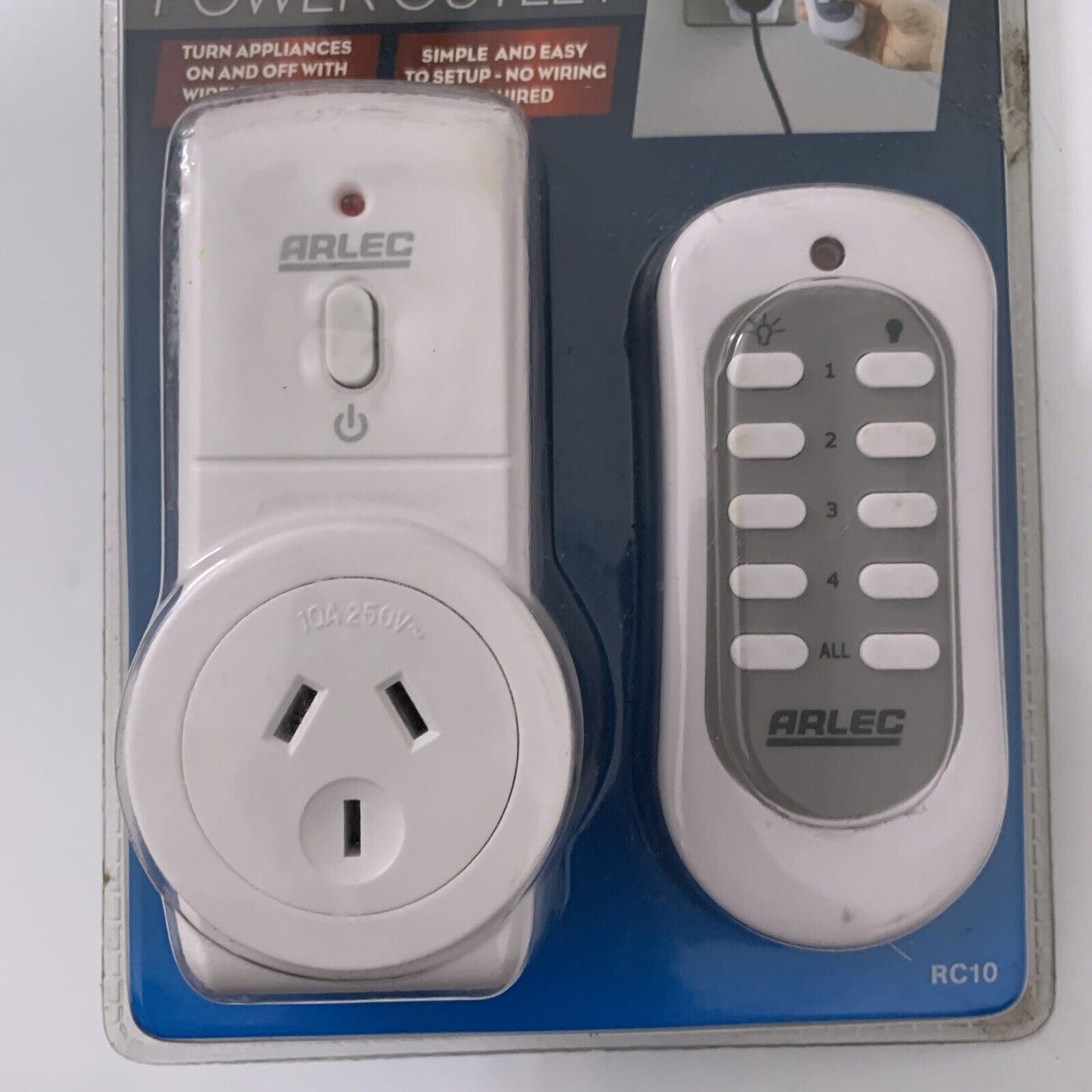 Arlec Energy Saving Remote Control Power Outlet NEW