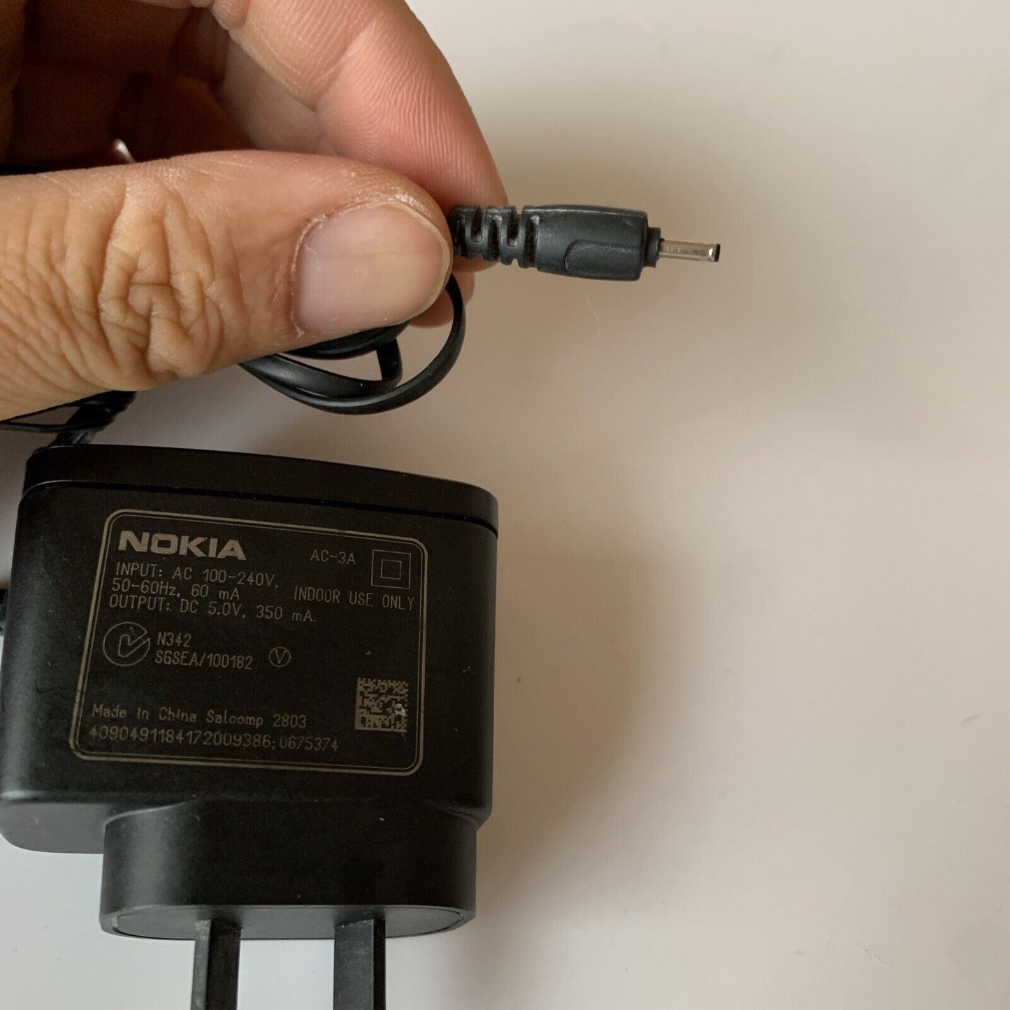 Official Nokia AC-3A Mobile Charger AC Adapter Power Supply