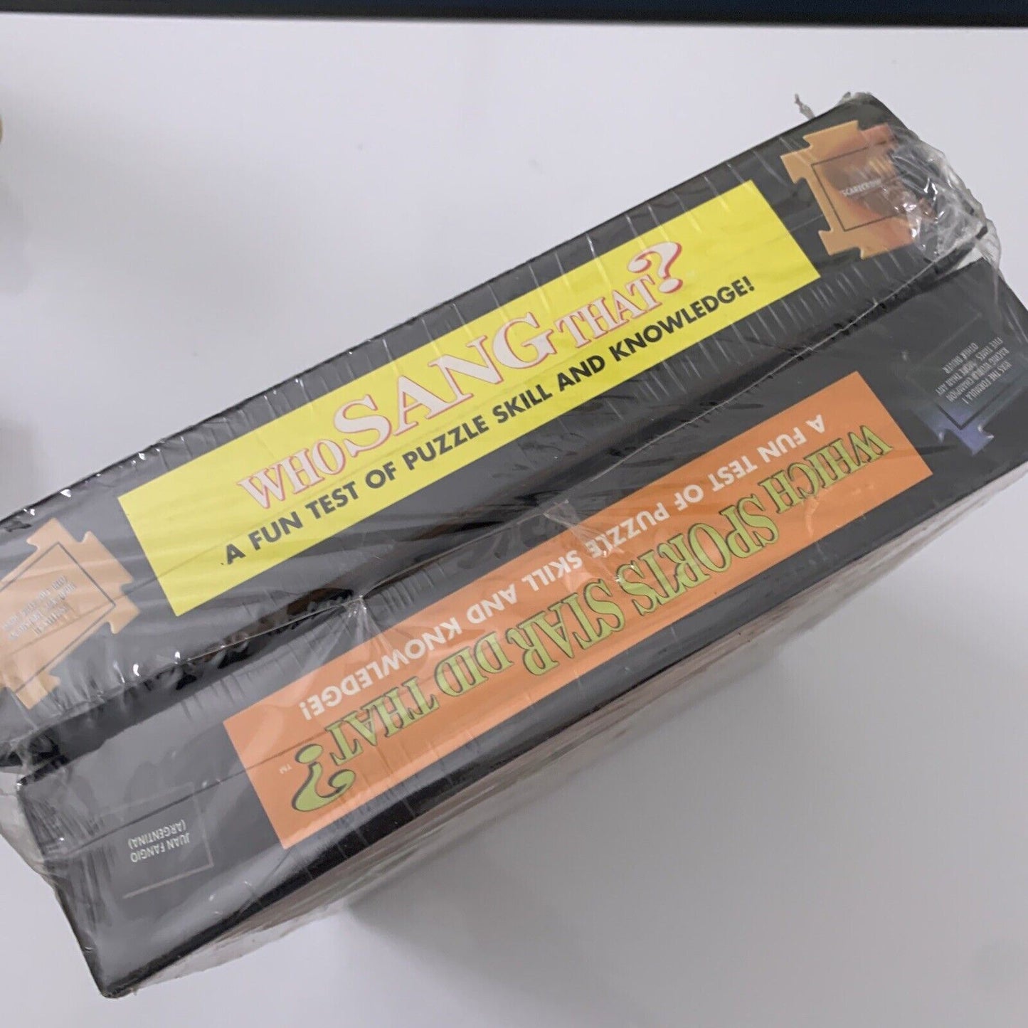 *New Sealed* Quiz Jigsaw Combo - Who Sang That? + Which Sports Start Did That?