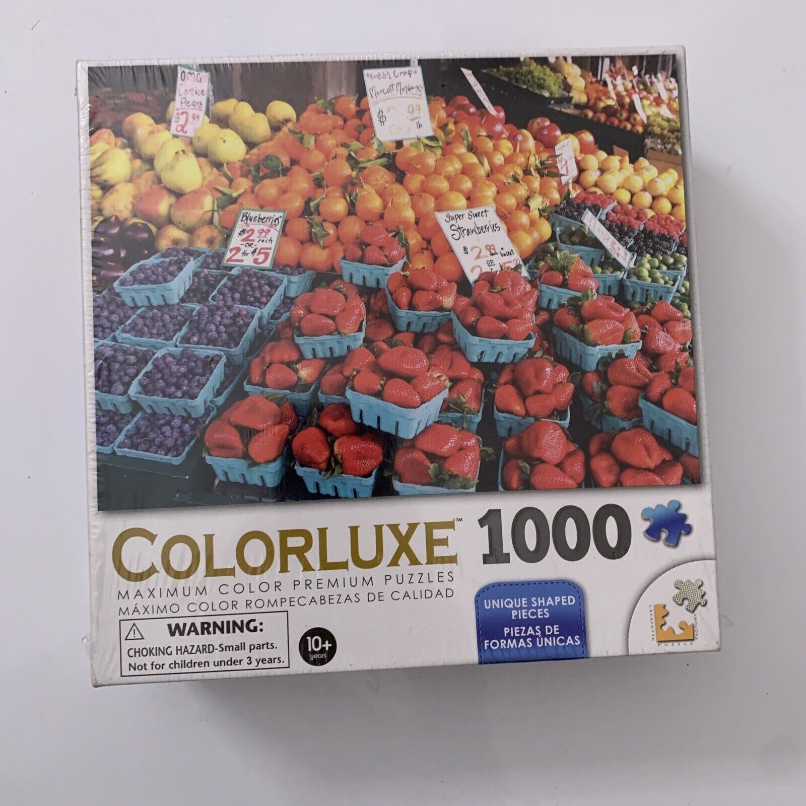 New Sealed* Fresh Market Fruit Salad Colorluxe 1000 Jigsaw Puzzle