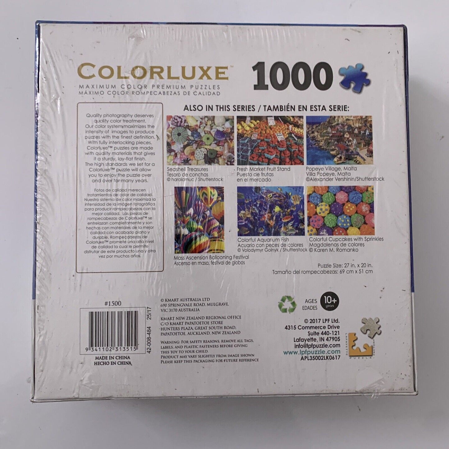 *New Sealed* Fresh Market Fruit Salad Colorluxe 1000 Jigsaw Puzzle 69 x 51 cm