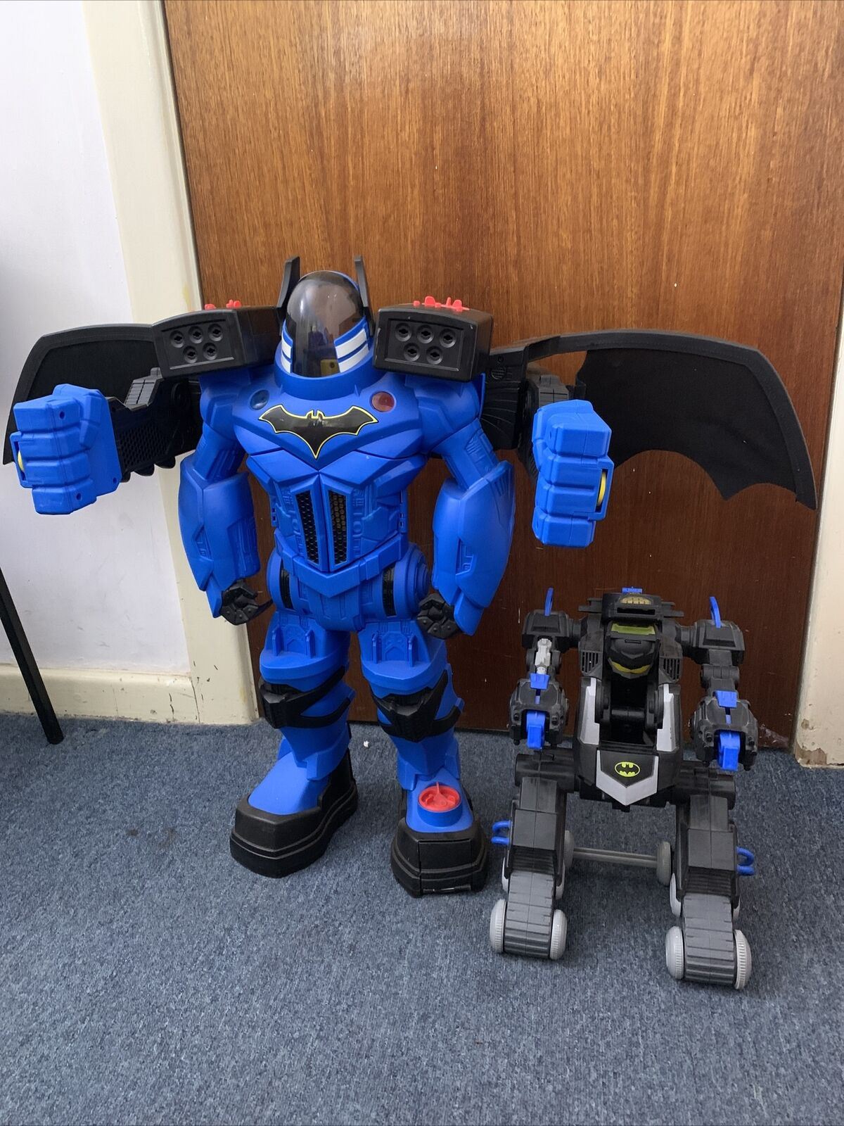 DC Batman Batbot Xtreme 2 Imaginext Robot 72cm Tall + Transforming Batbot