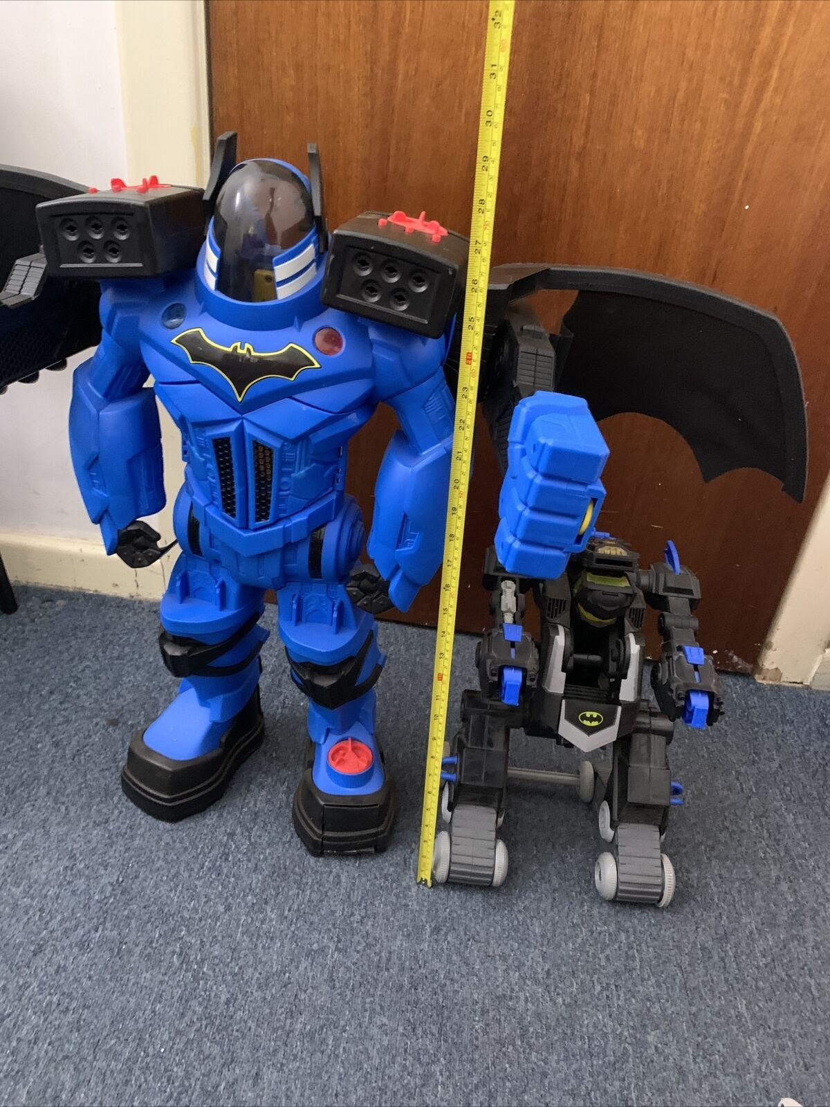 DC Batman Batbot Xtreme 2 Imaginext Robot 72cm Tall + Transforming Batbot