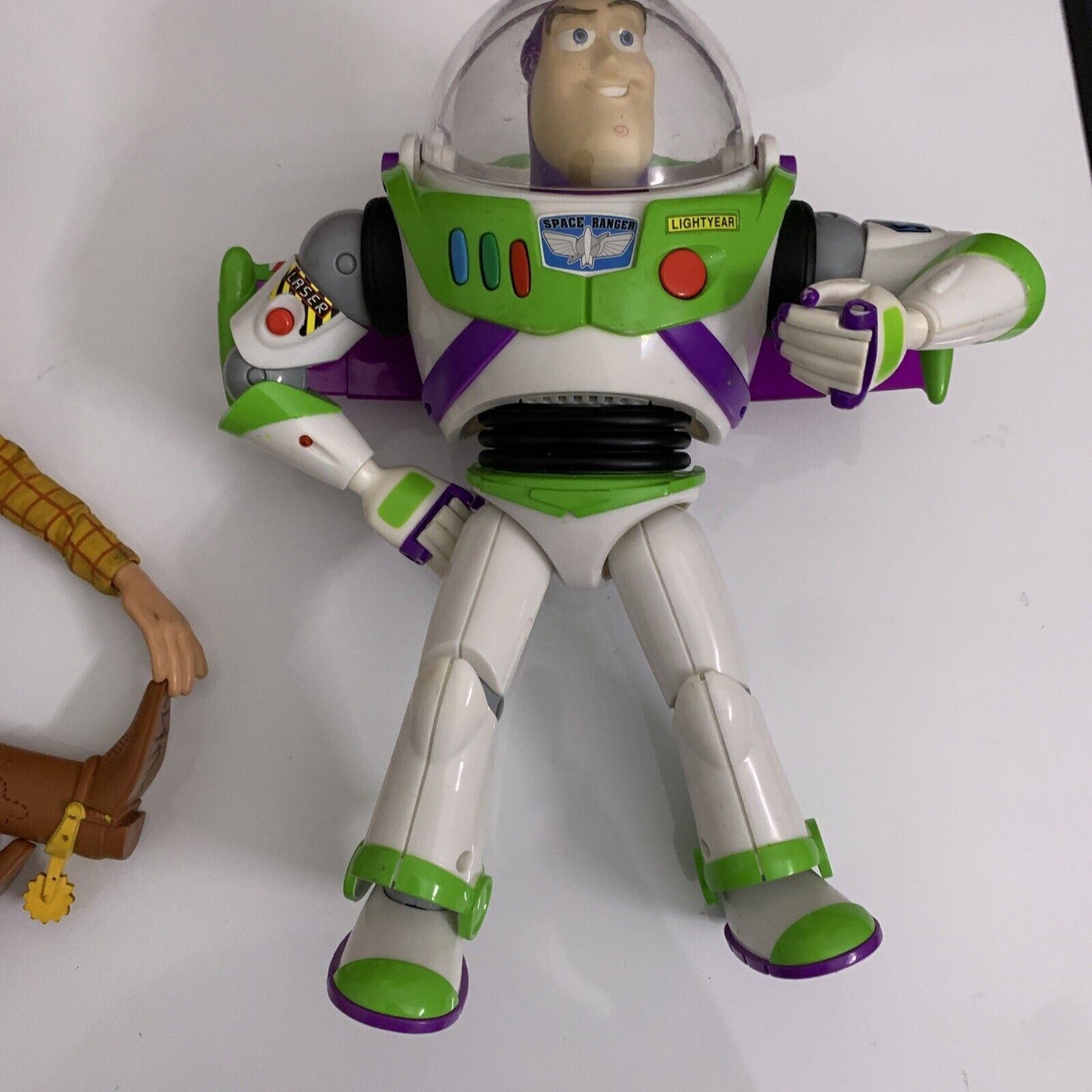 5x Dinsey Pixar Toy Story Buzz Lightyear & Woody Figure Pull string Thinkway