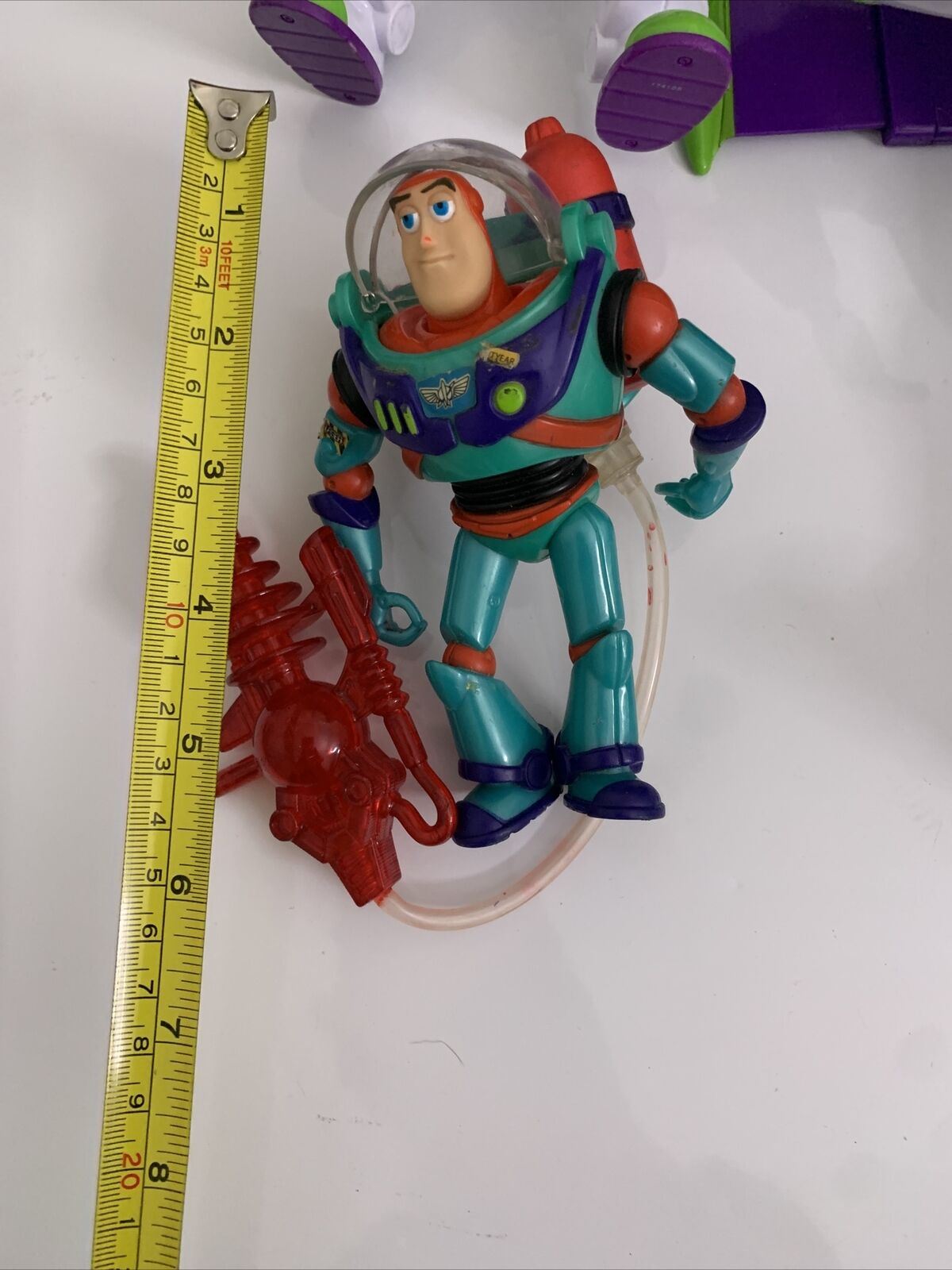 5x Dinsey Pixar Toy Story Buzz Lightyear & Woody Figure Pull string Thinkway