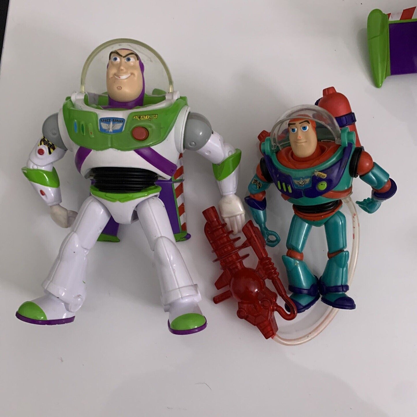 5x Dinsey Pixar Toy Story Buzz Lightyear & Woody Figure Pull string Thinkway