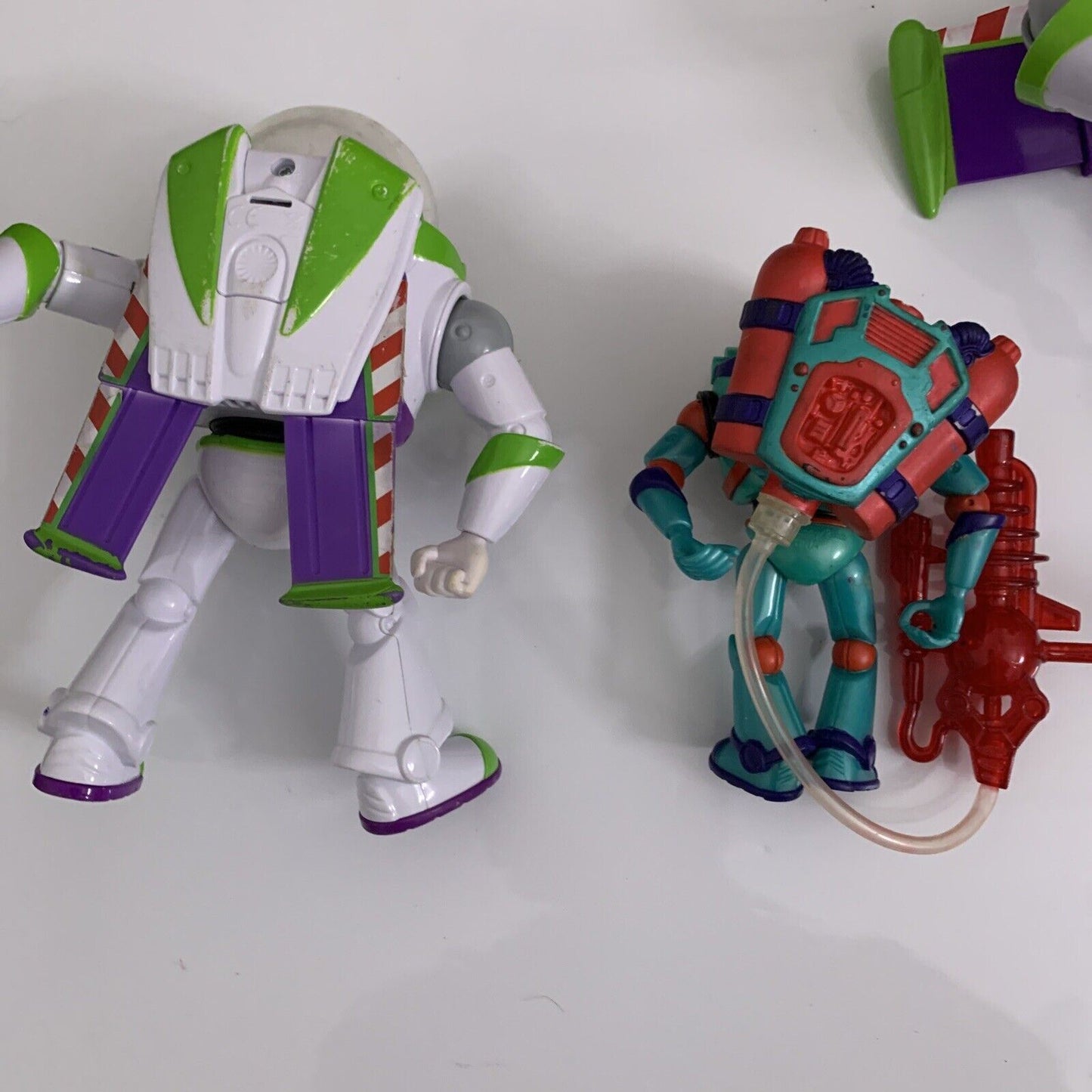 5x Dinsey Pixar Toy Story Buzz Lightyear & Woody Figure Pull string Thinkway