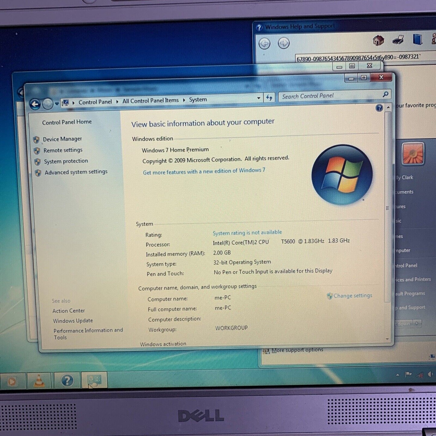 Dell XPS M1210 12" Intel Core 2 2GB 100GB DVD+/-RW Windows 7 Laptop