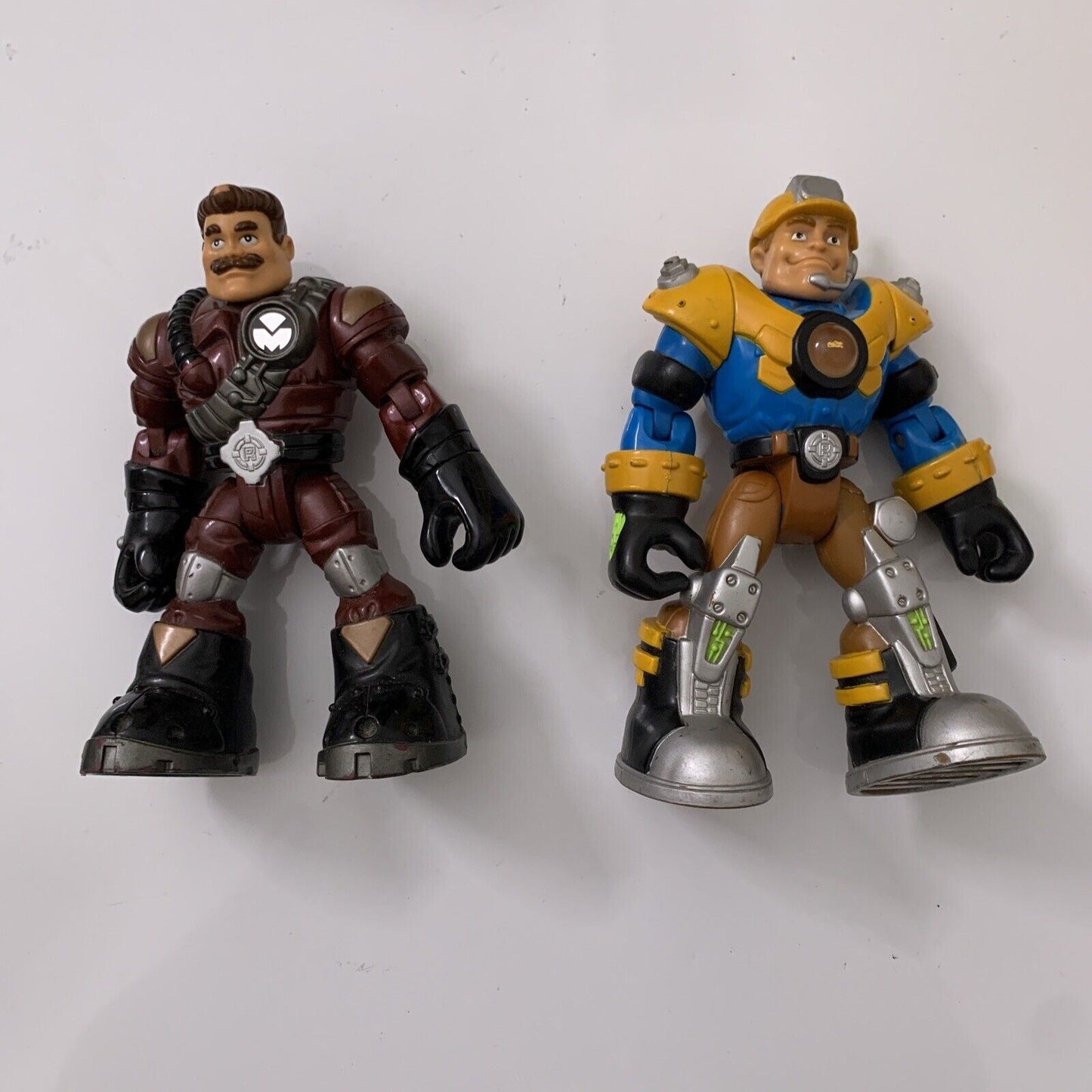 2x Mattel Rescue Heroes 6" Action Figure