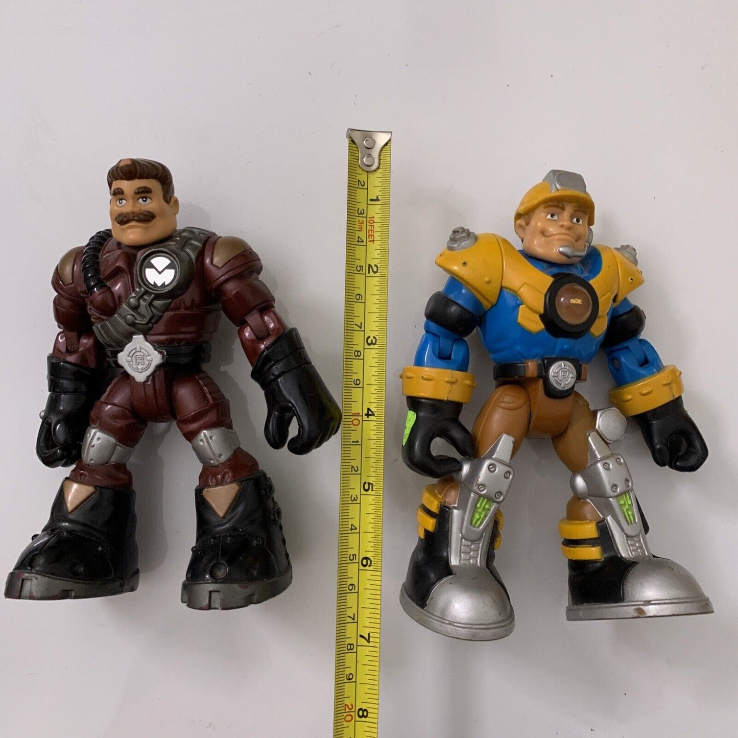 2x Mattel Rescue Heroes 6" Action Figure