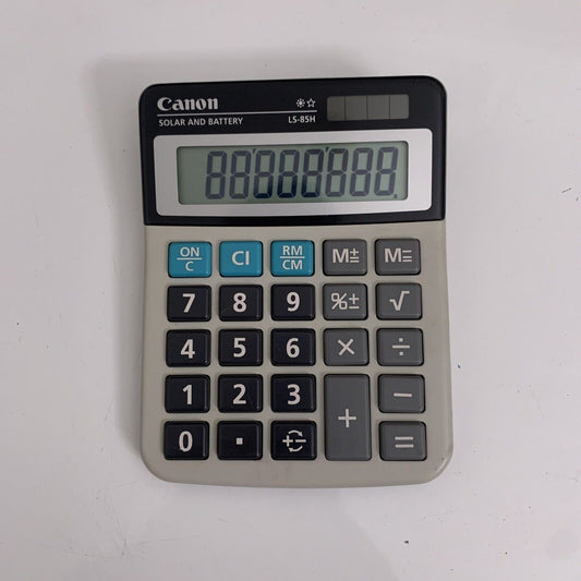 Canon LS-85H Solar Battery Calculator