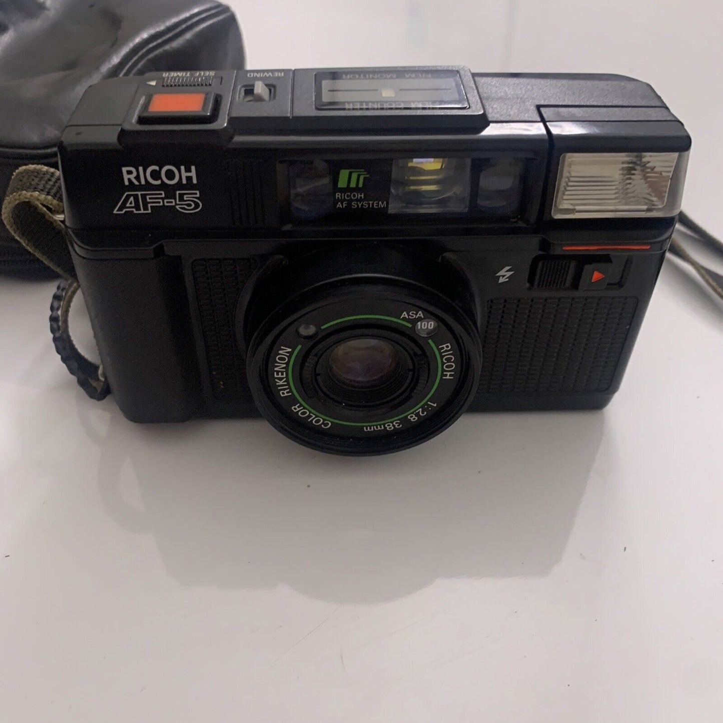 Ricoh AF-5 35mm Film Point & Shoot Camera untested